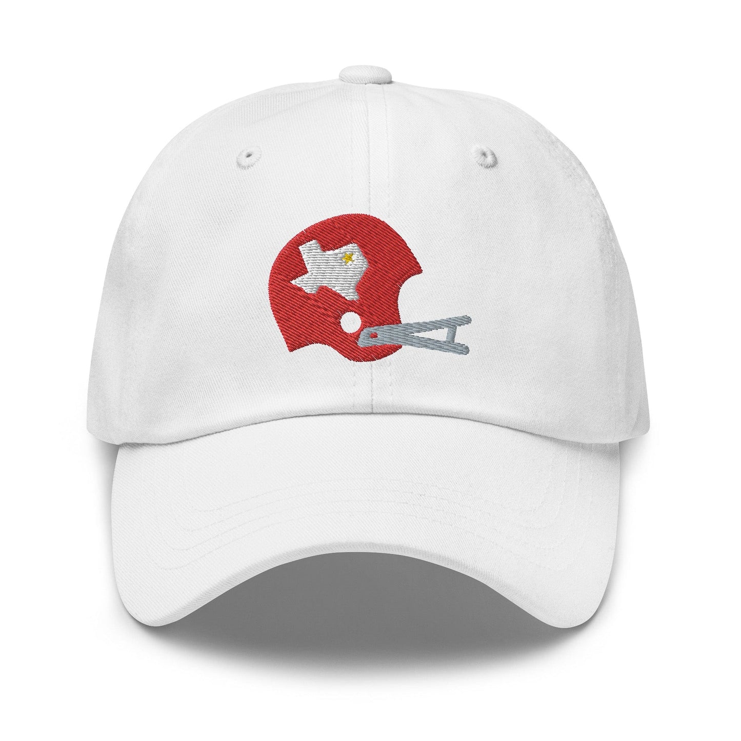 KC SWag Kansas City Chiefs White Texans Helmet Classic Dad hat
