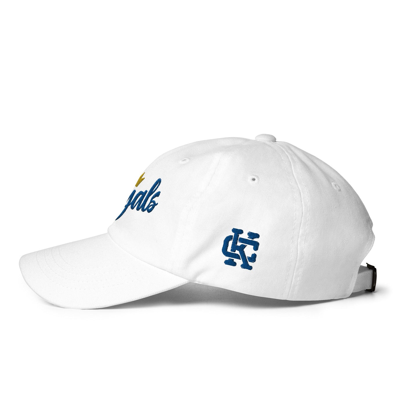 KC Swag Kansas City Royals White Flower Crown Classic Dad Hat