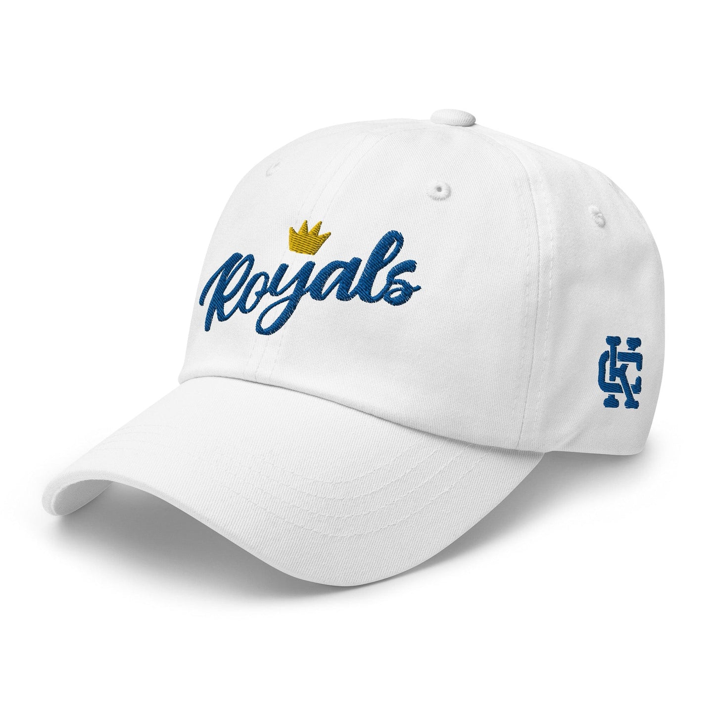 KC Swag Kansas City Royals White Flower Crown Classic Dad Hat
