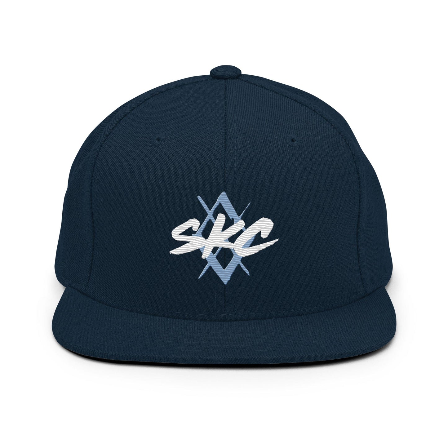 KC Swag Sporting Kansas City Navy SKC Diamond Flat Snapback Hat