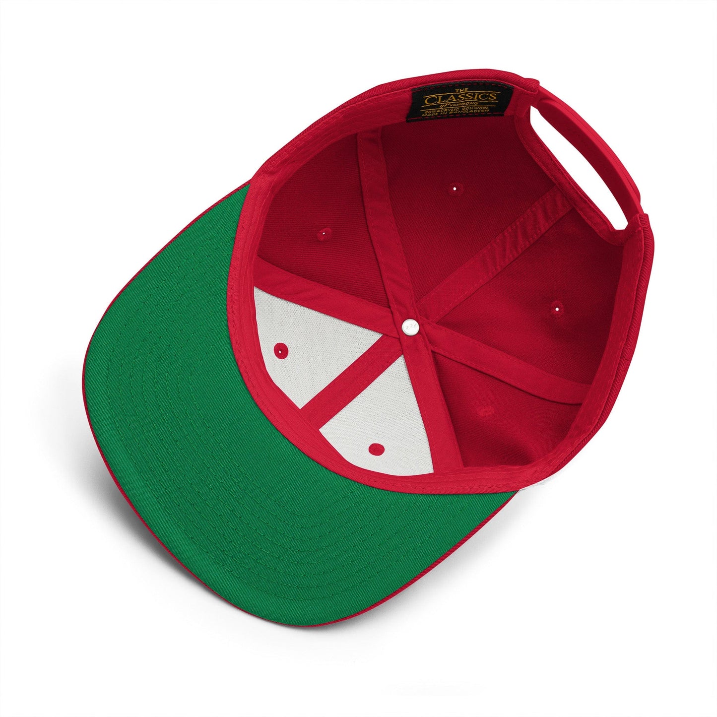 KC Swag Kansas City Current Red Flowing KC Flat Snapback Hat