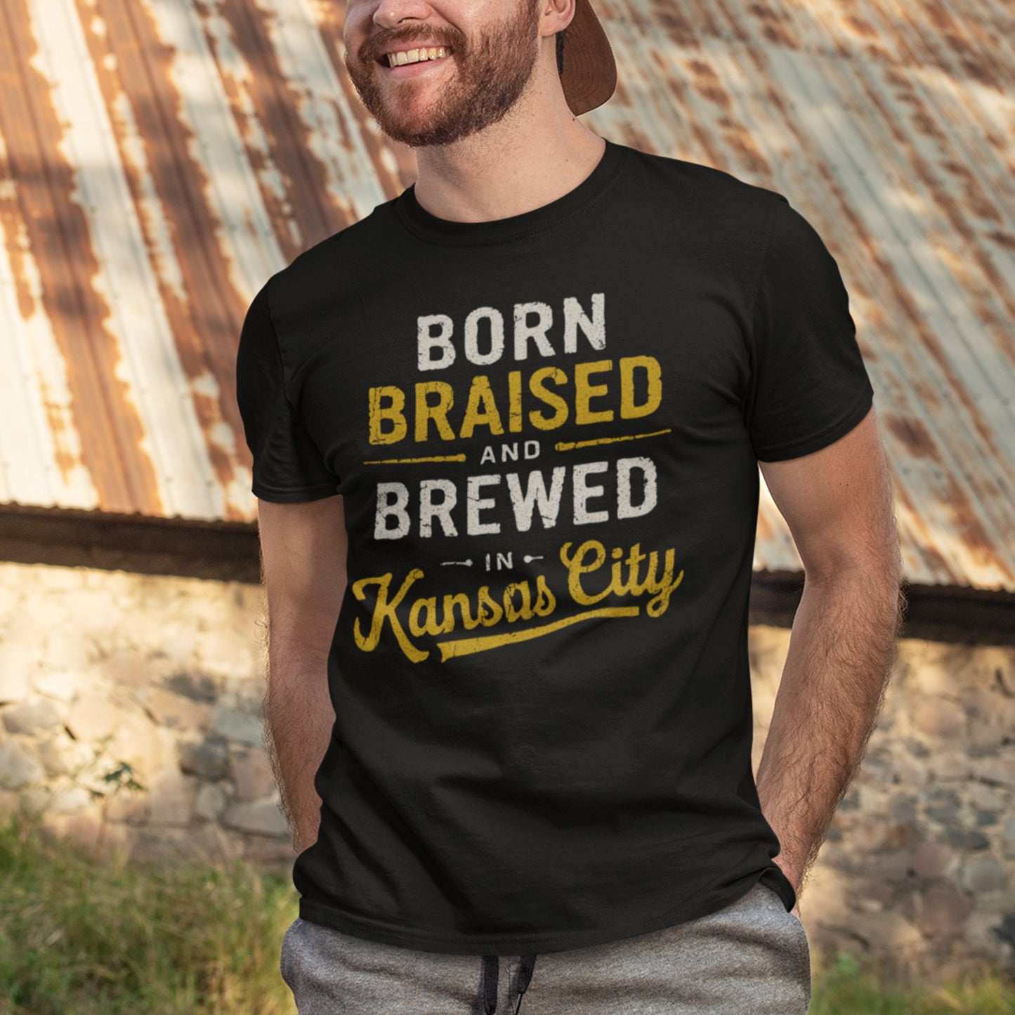 Born Braised Brewed KC T-Shirt