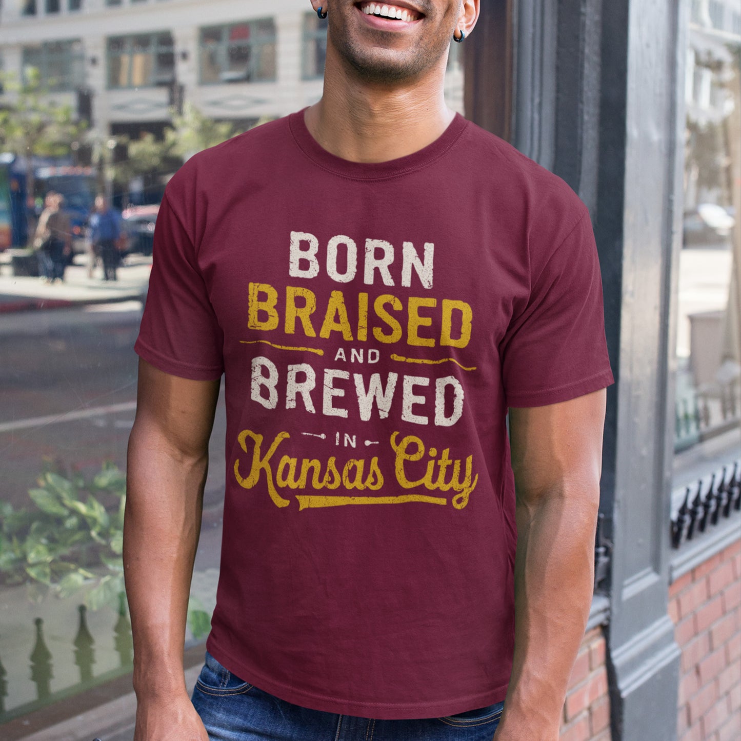 Born Braised Brewed KC T-Shirt