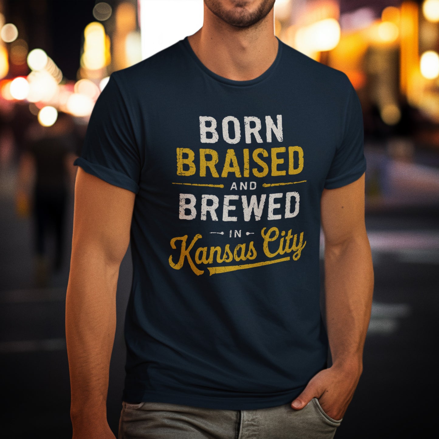 Born Braised Brewed KC T-Shirt