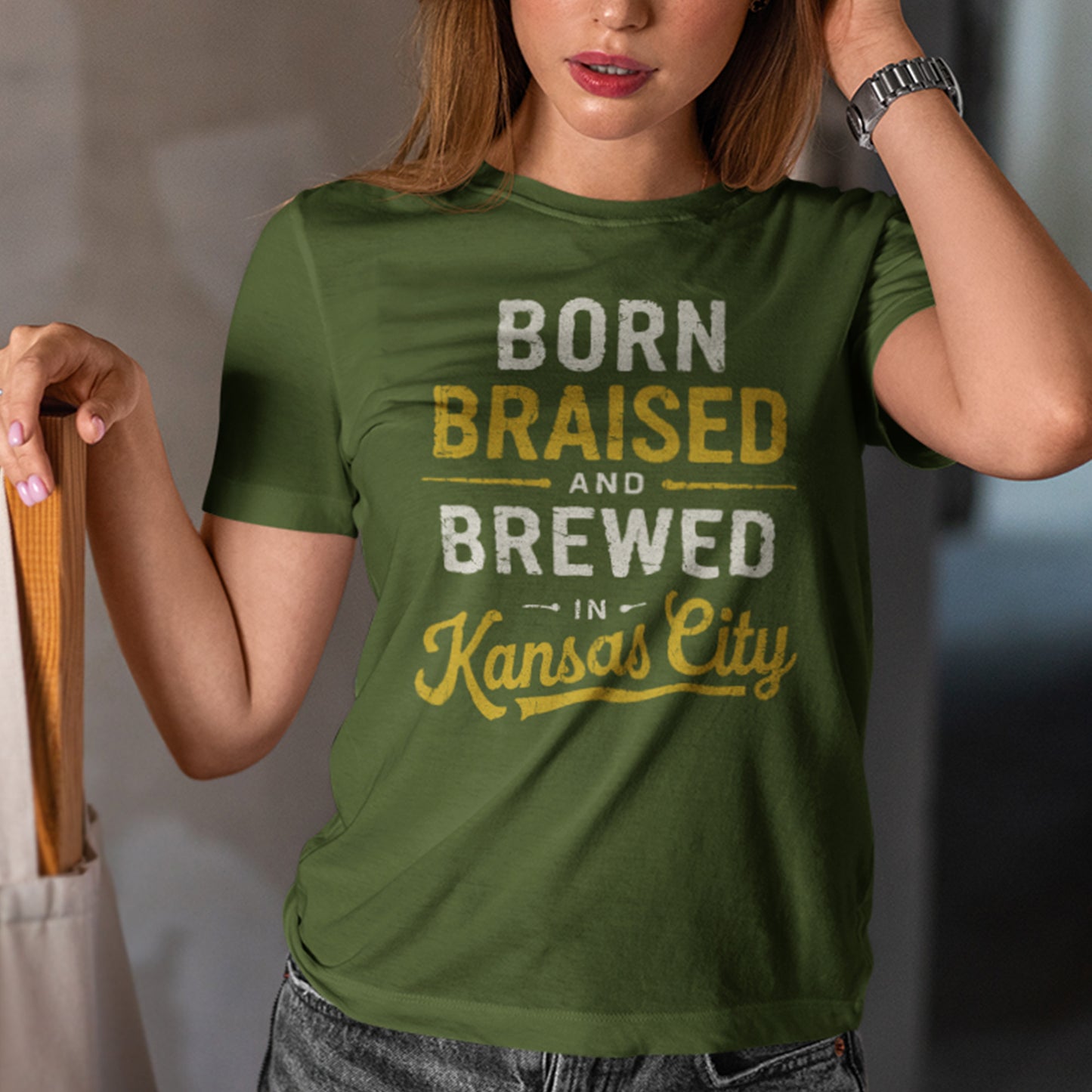 Born Braised Brewed KC T-Shirt