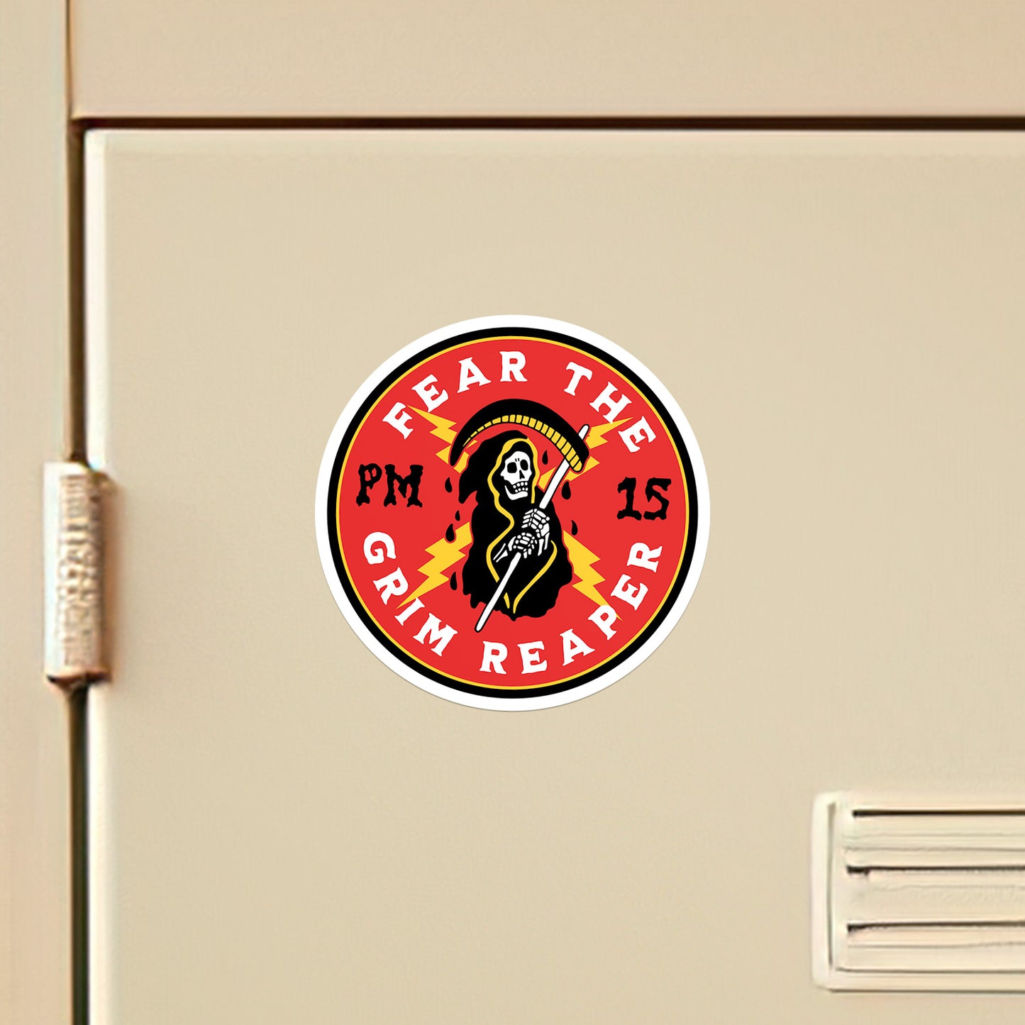 Fear The Grim Reaper Vinyl Sticker