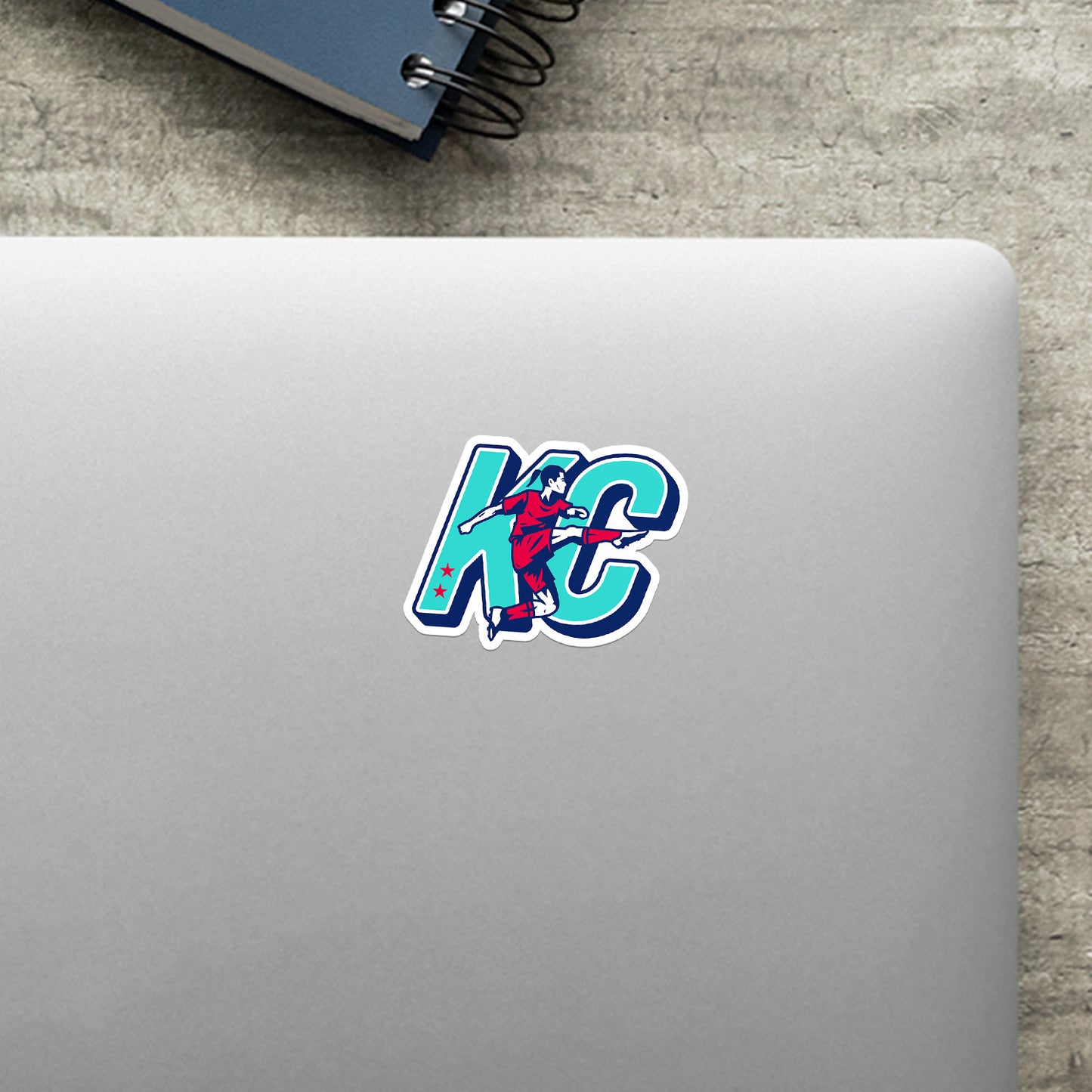 Kicking KC Vinyl Sticker