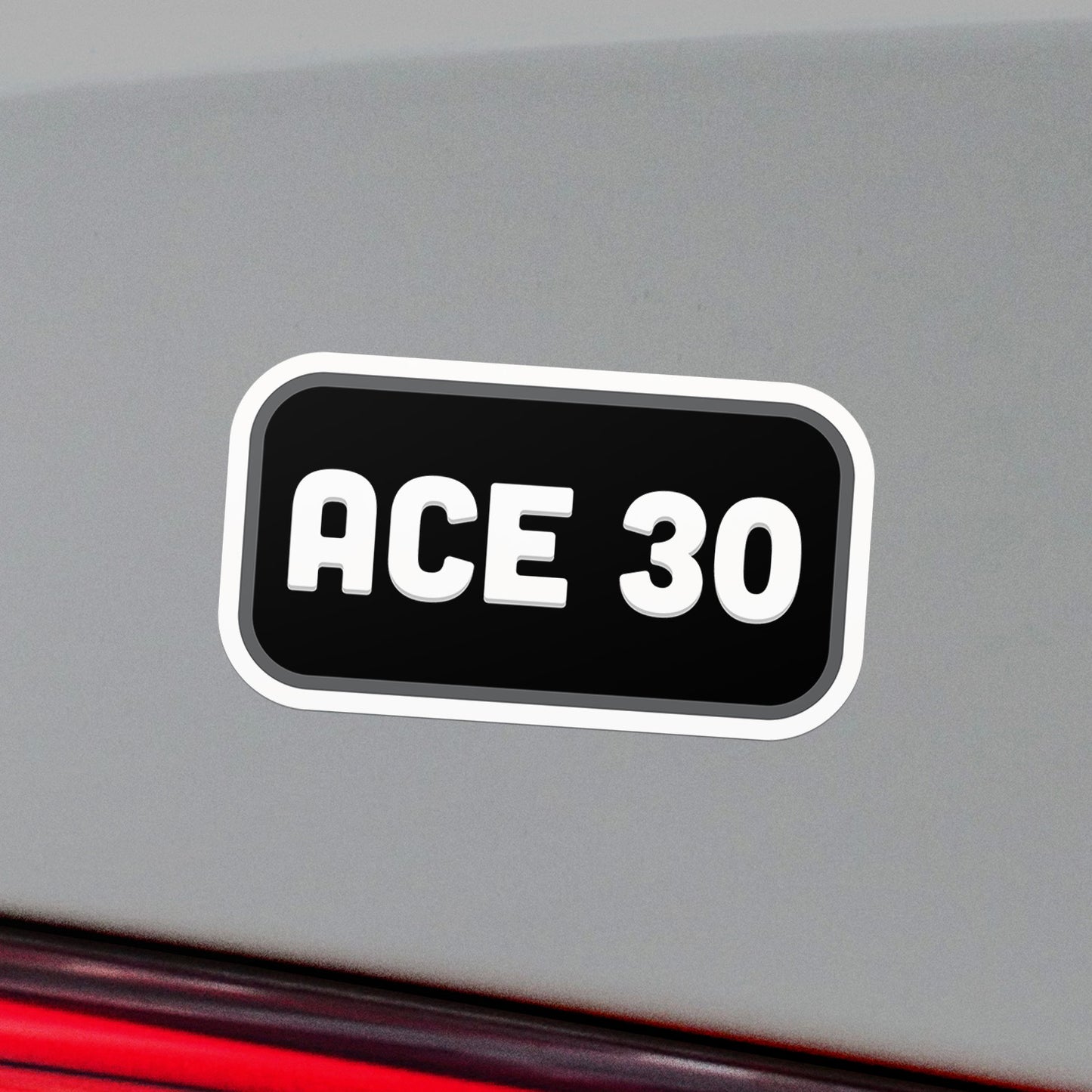 Ace 30 Patch Vinyl Sticker