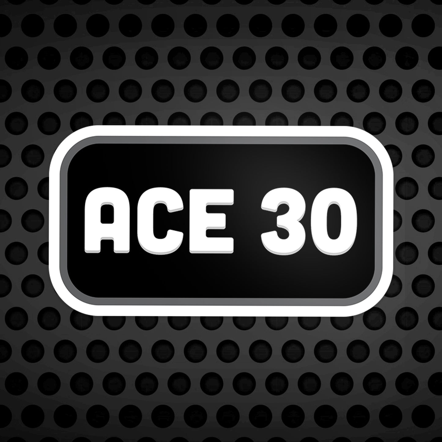 Ace 30 Patch Vinyl Sticker