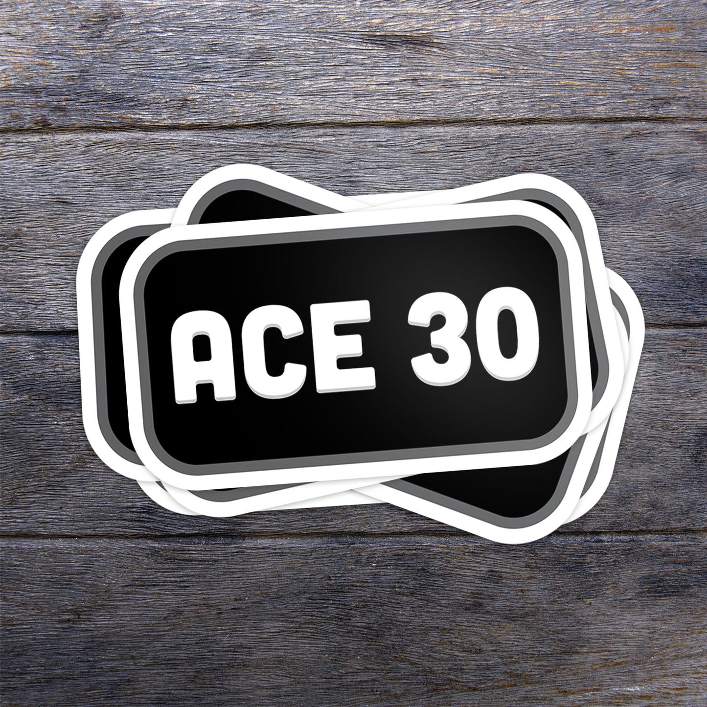 Ace 30 Patch Vinyl Sticker