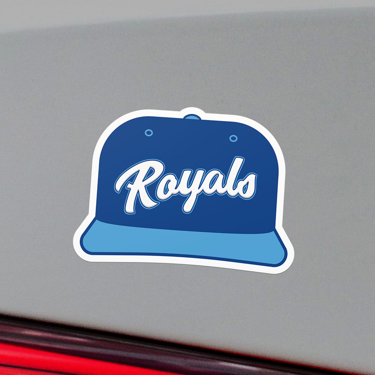 Baseball Cap Vinyl Sticker