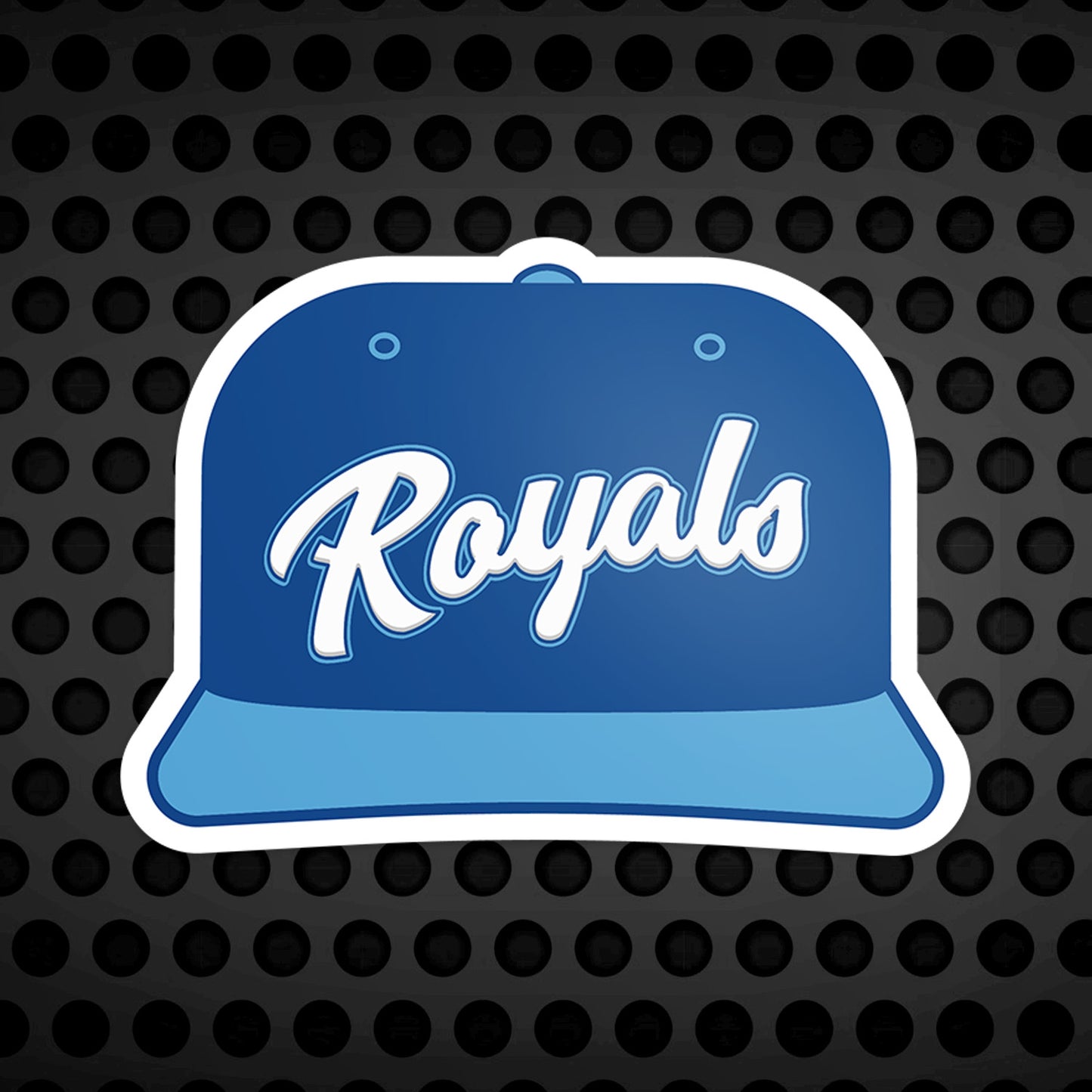 Baseball Cap Vinyl Sticker