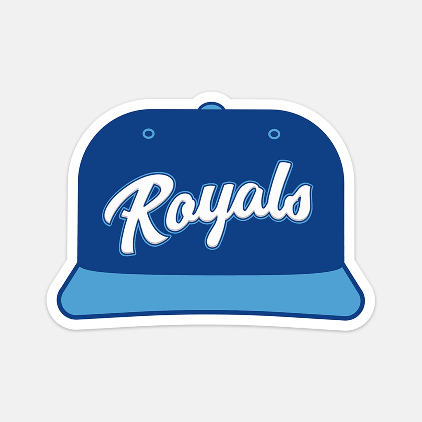Baseball Cap Vinyl Sticker