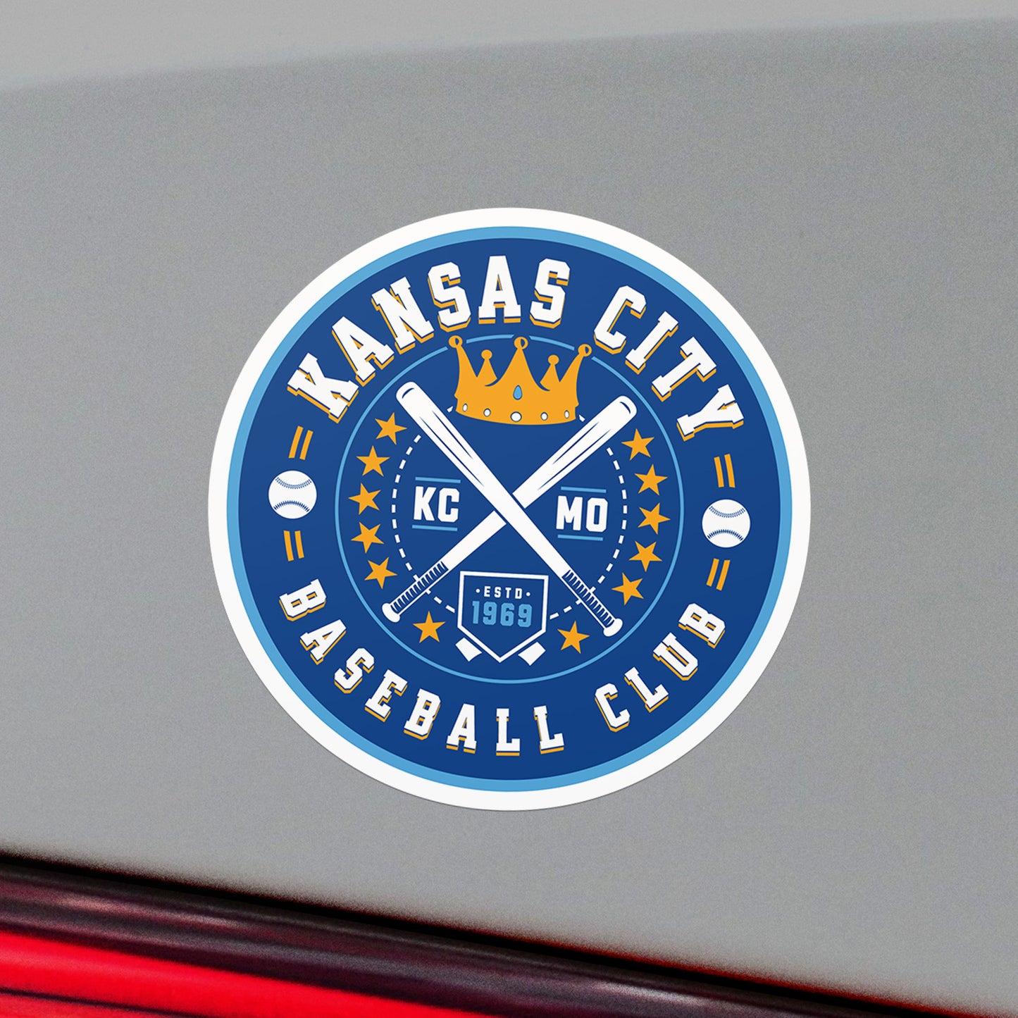 KC Baseball Club Vinyl Sticker