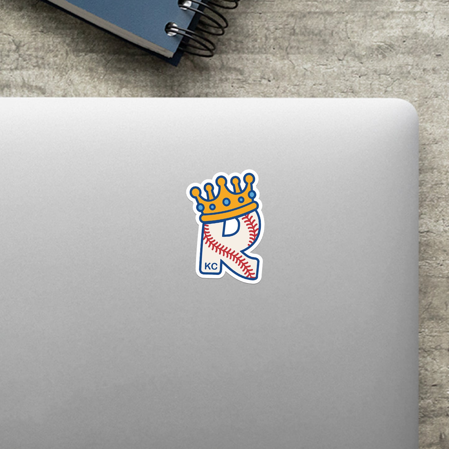 Crowned R-Ball Vinyl Sticker