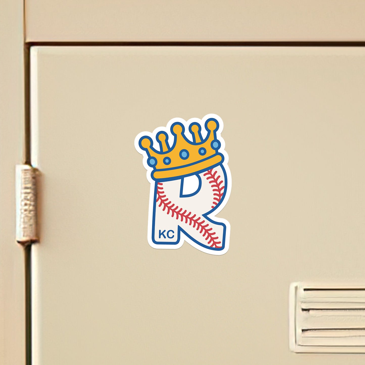 Crowned R-Ball Vinyl Sticker