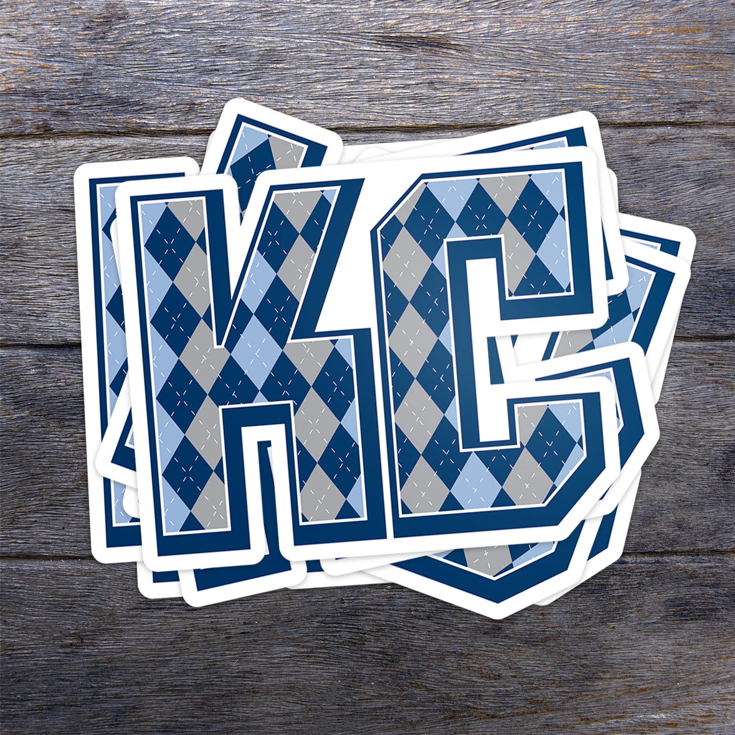 Argyle KC Vinyl Sticker