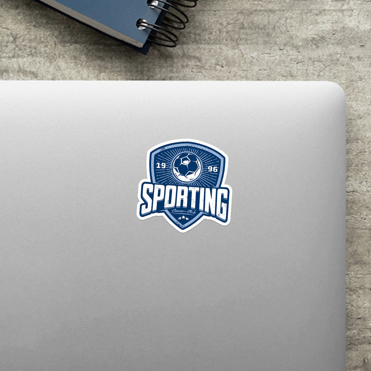 Club Shield Vinyl Sticker