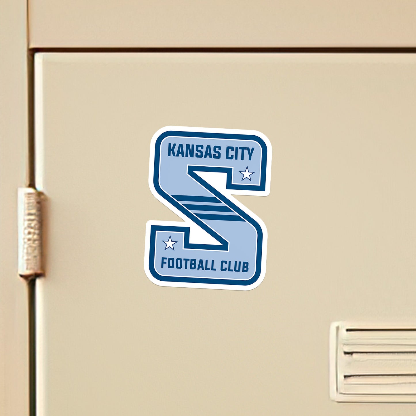 KCFC Striped S Vinyl Sticker