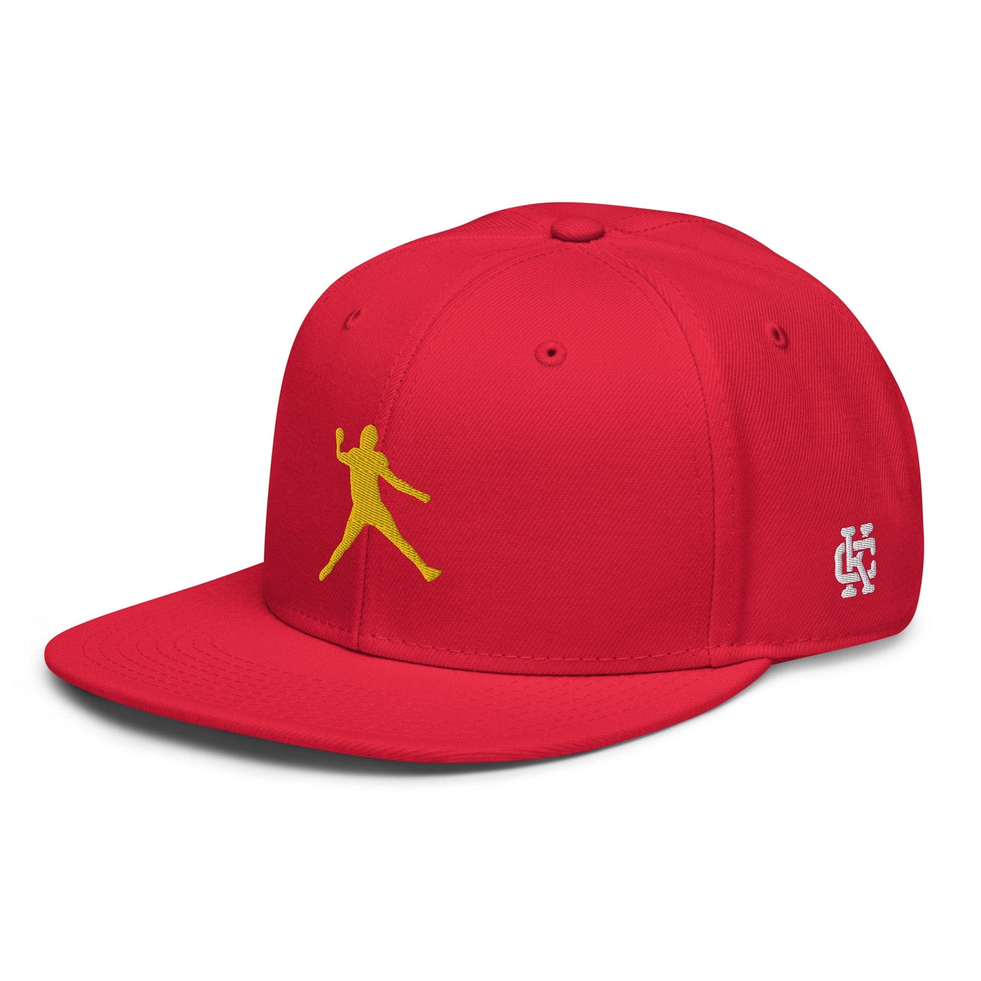 KC SWag Kansas City Chiefs Red Air Mahomes Flat Snapback hat