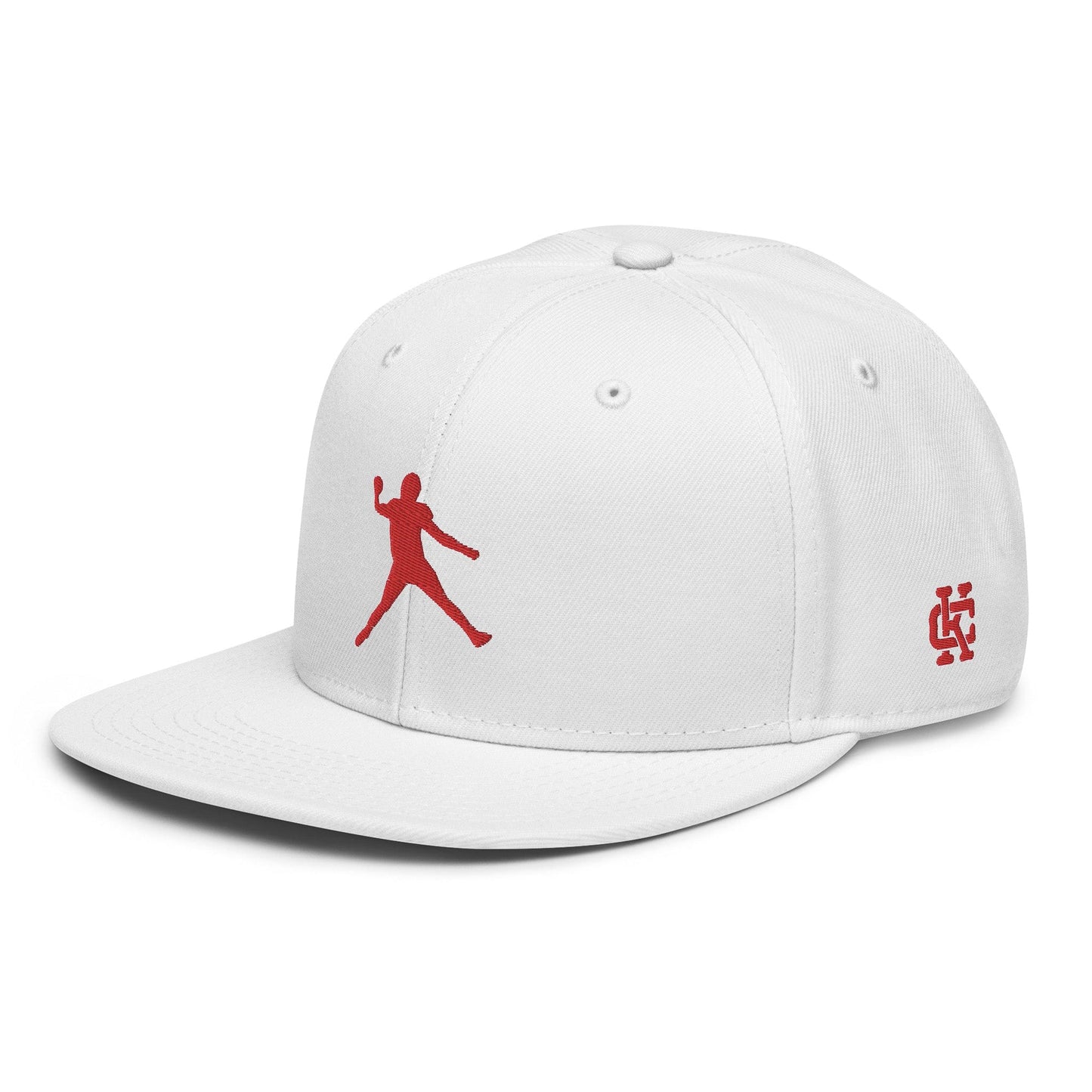 KC SWag Kansas City Chiefs White Air Mahomes Flat Snapback hat