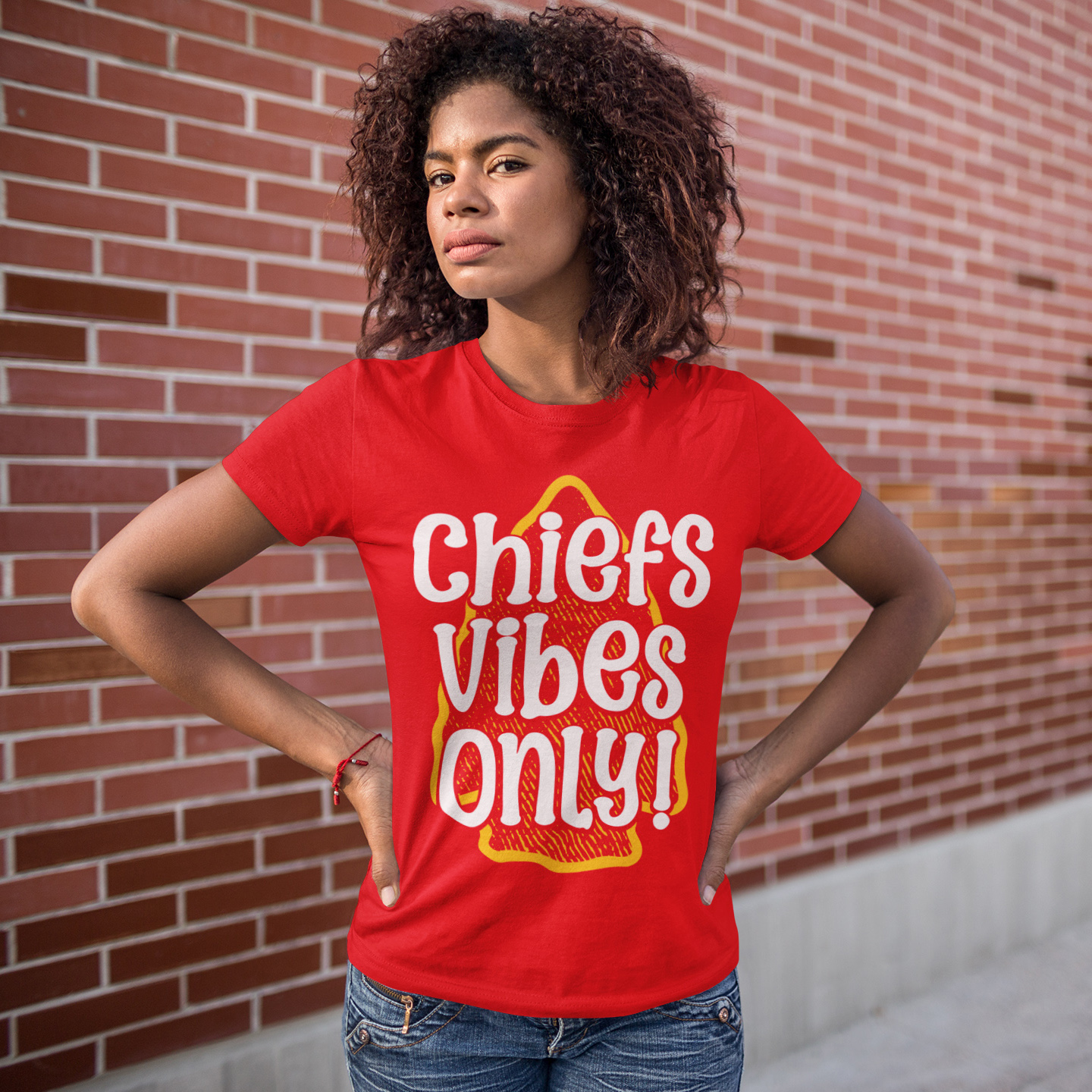 KC Chiefs In My Heart Kansas City Chiefs Womens Sweatshirt - Wiseabe  Apparels