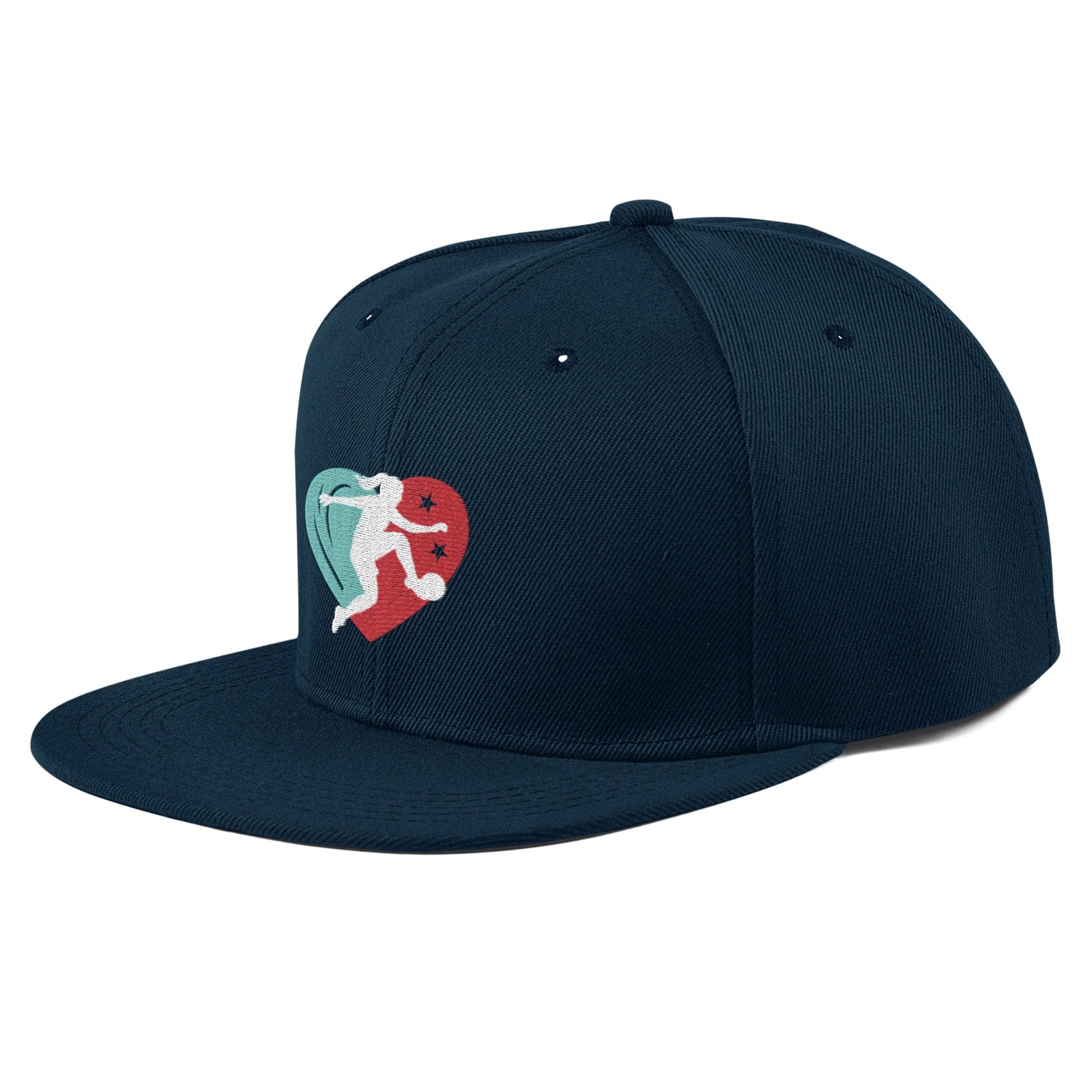 KC Swag Kansas City Current Navy Player Heart Flat Snapback Hat