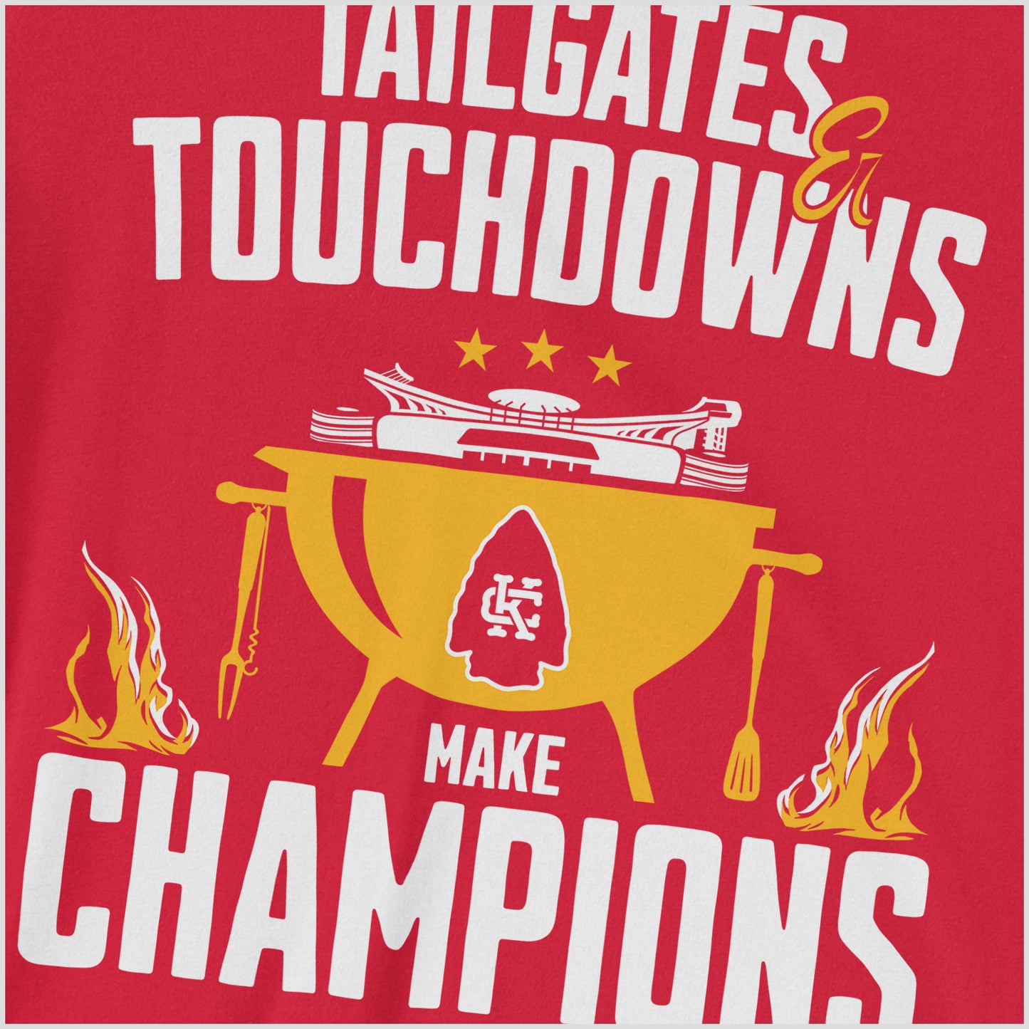 Tailgates & Touchdowns - Kansas City Chiefs T-Shirt