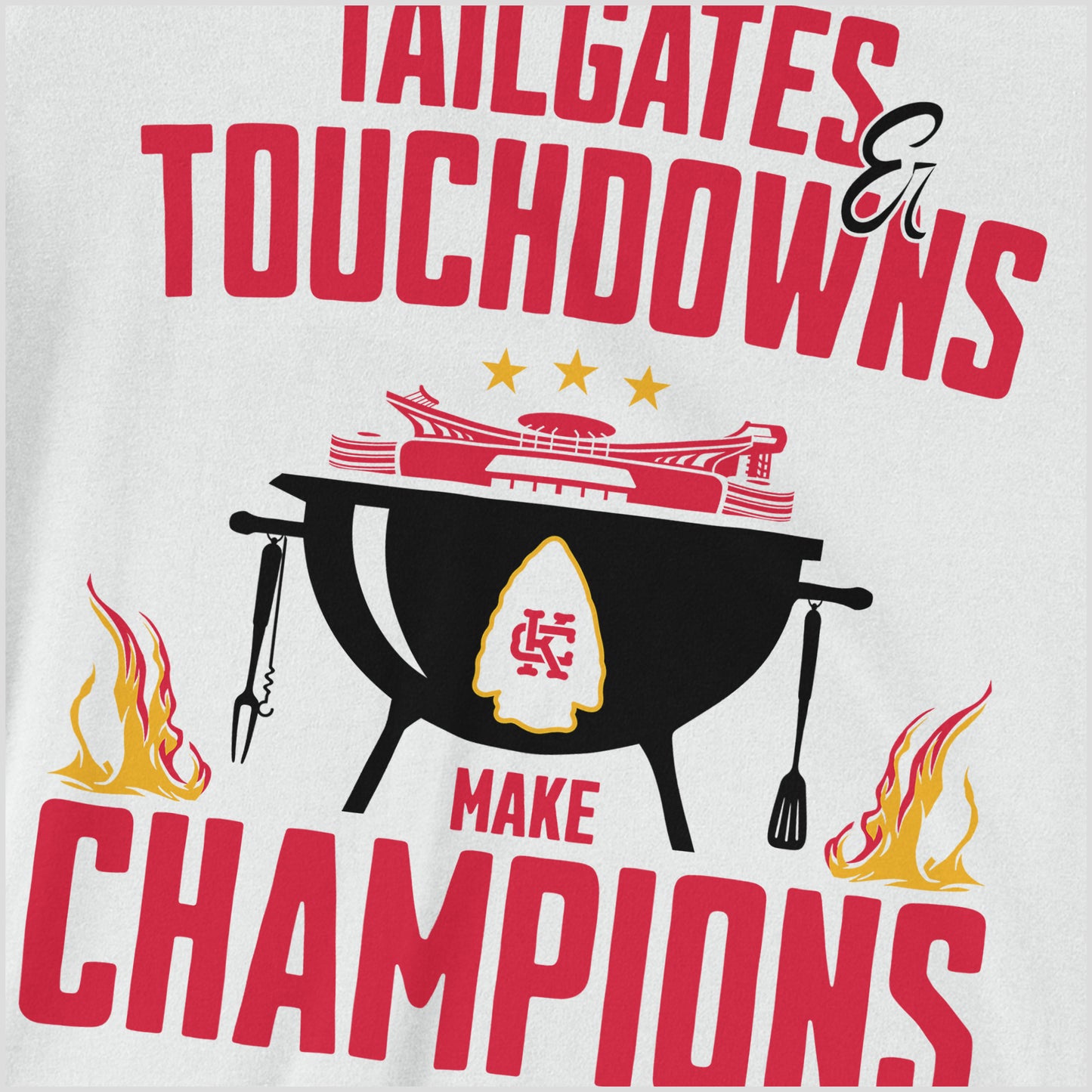 Tailgates & Touchdowns - Kansas City Chiefs T-Shirt