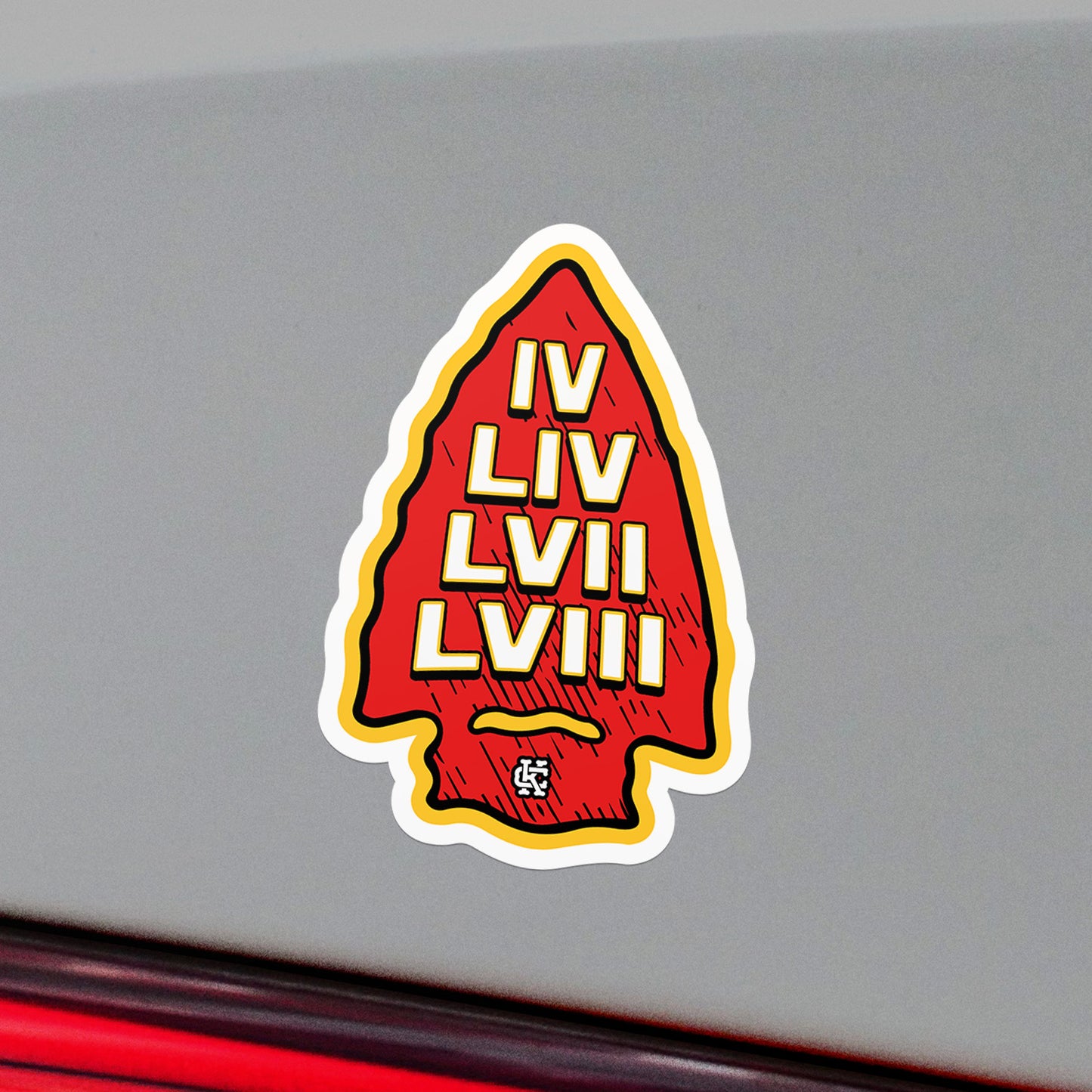 Super Victory Arrowhead Vinyl Sticker