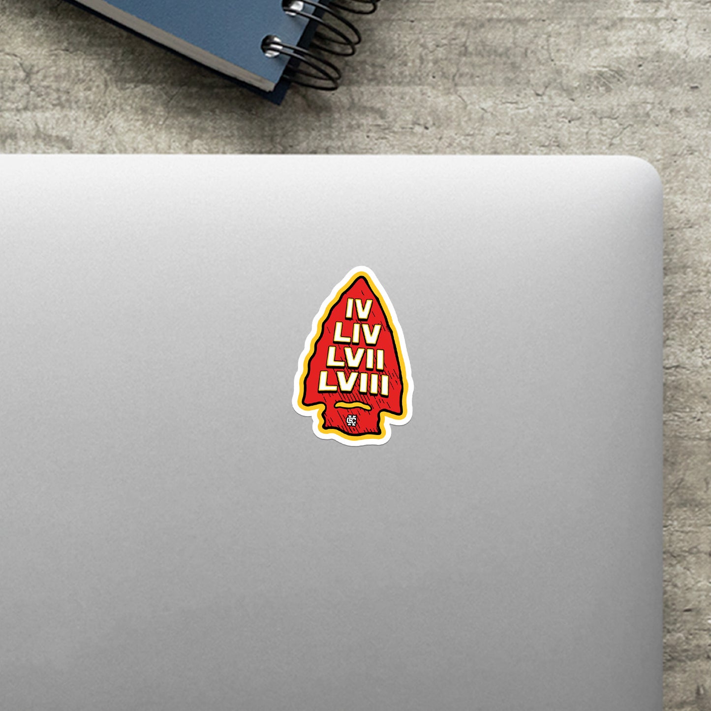 Super Victory Arrowhead Vinyl Sticker