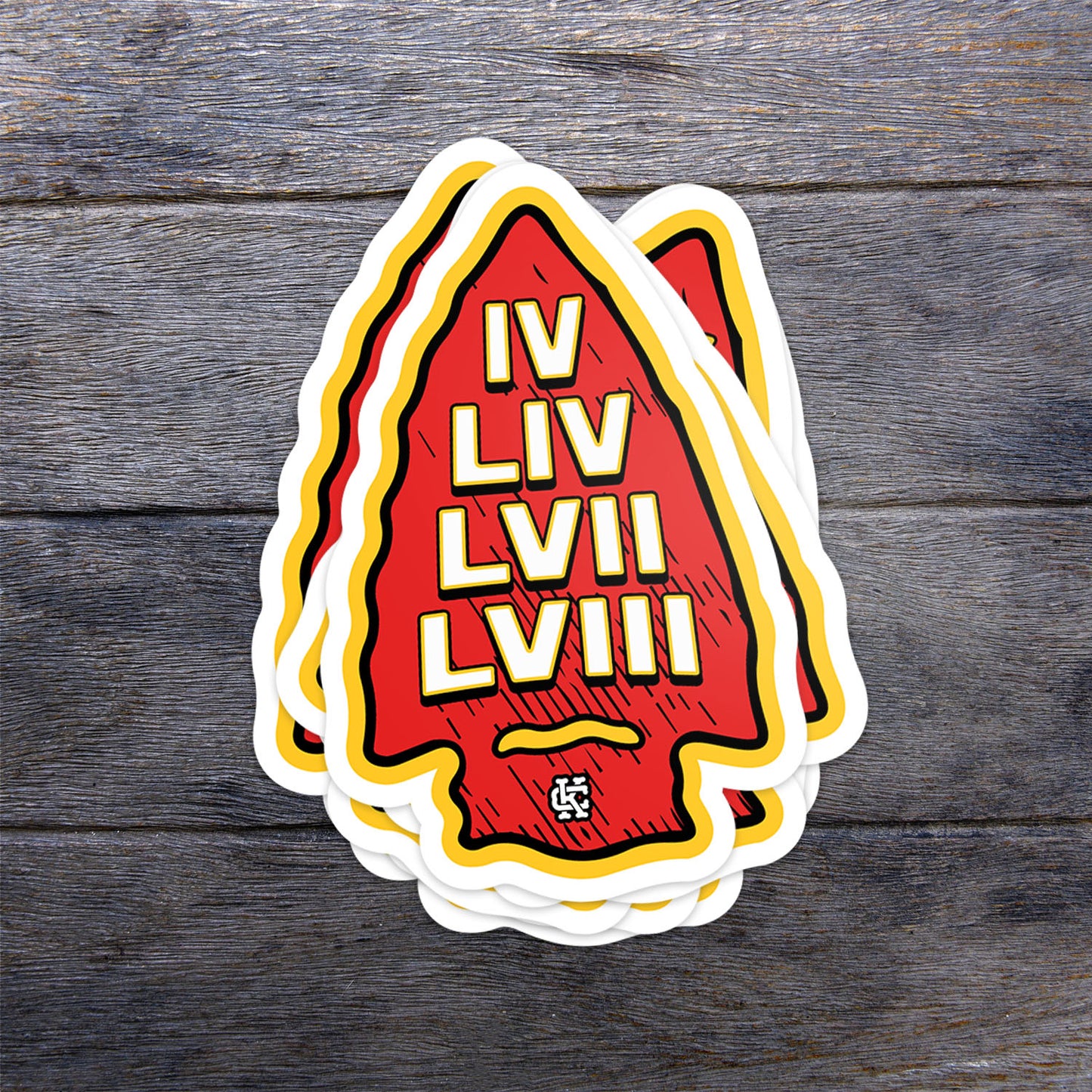 Super Victory Arrowhead Vinyl Sticker