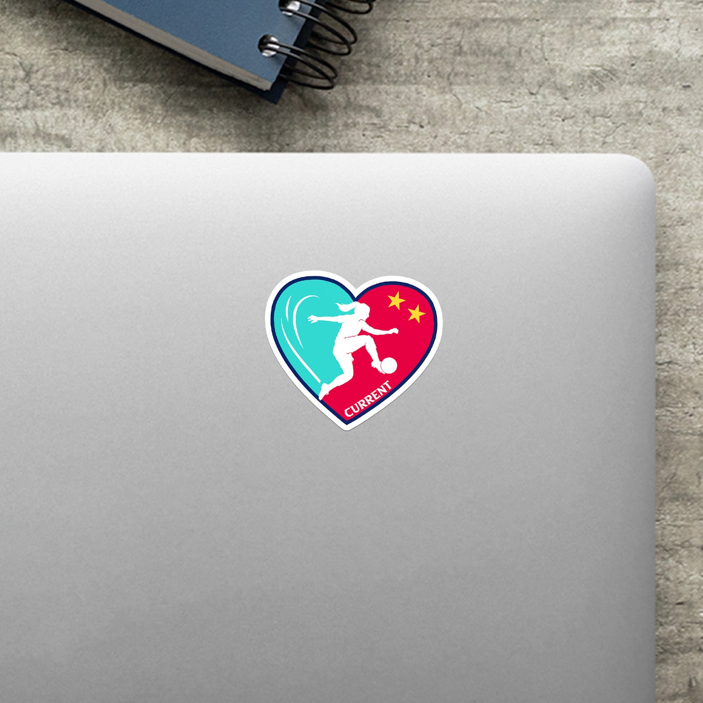 Player Heart Vinyl Sticker