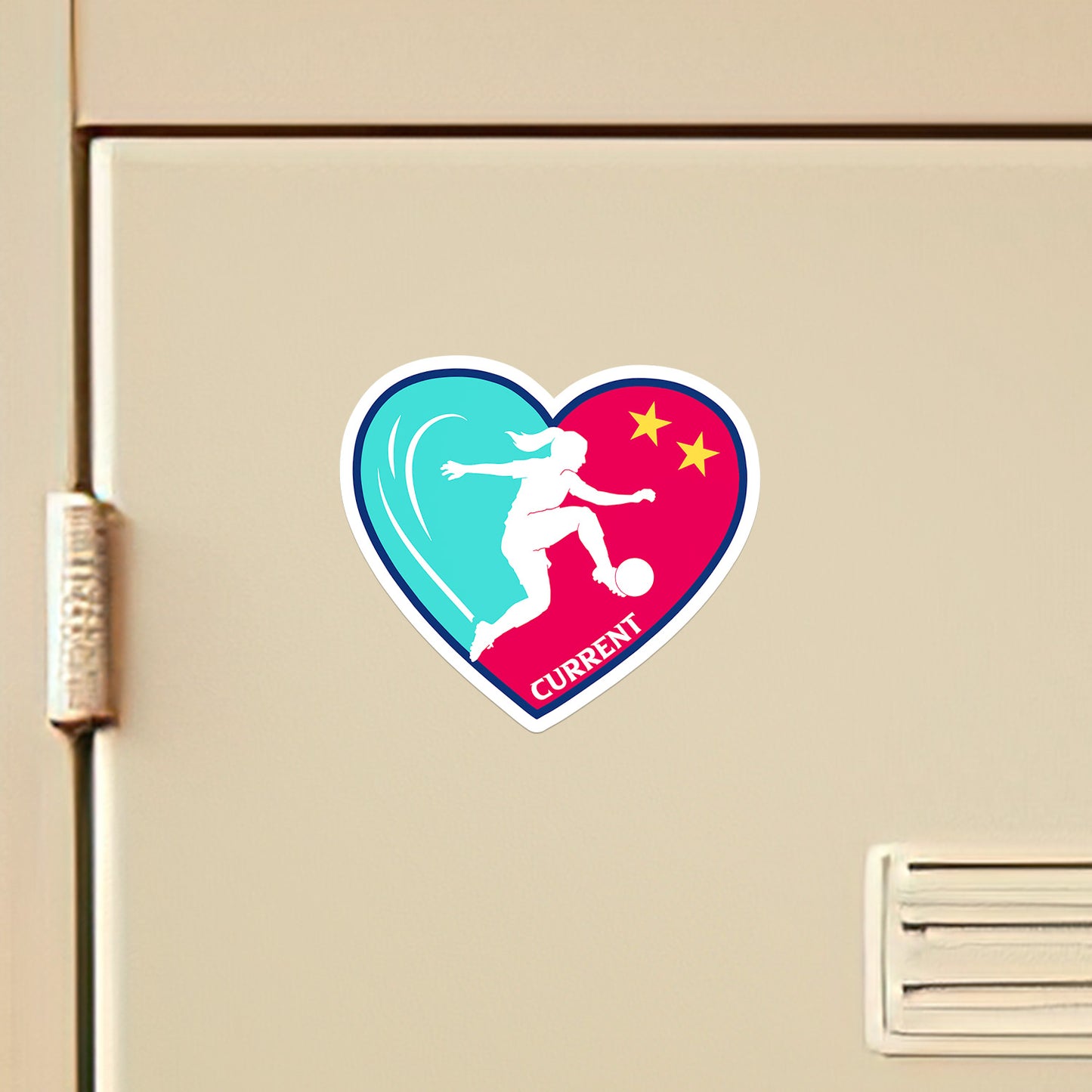 Player Heart Vinyl Sticker