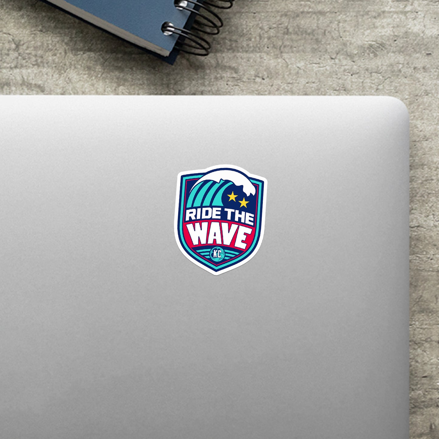 Ride The Wave Vinyl Sticker