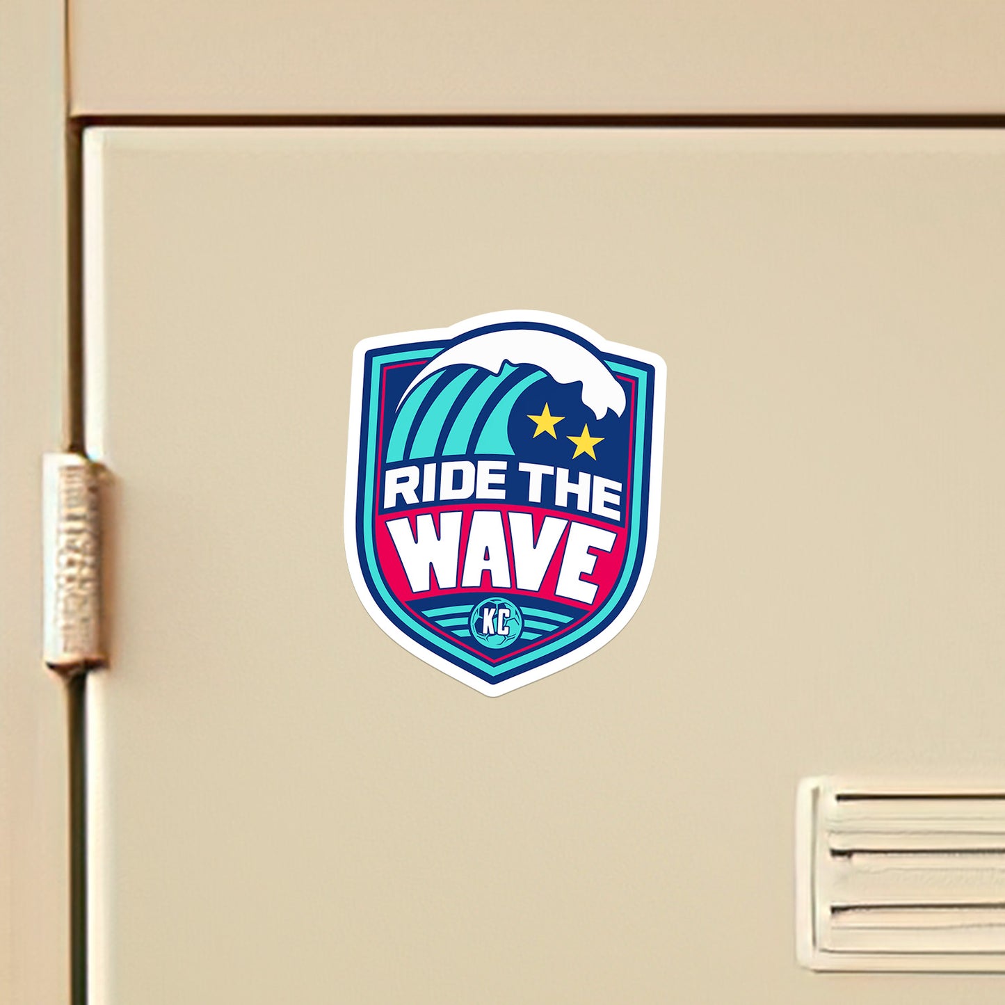 Ride The Wave Vinyl Sticker