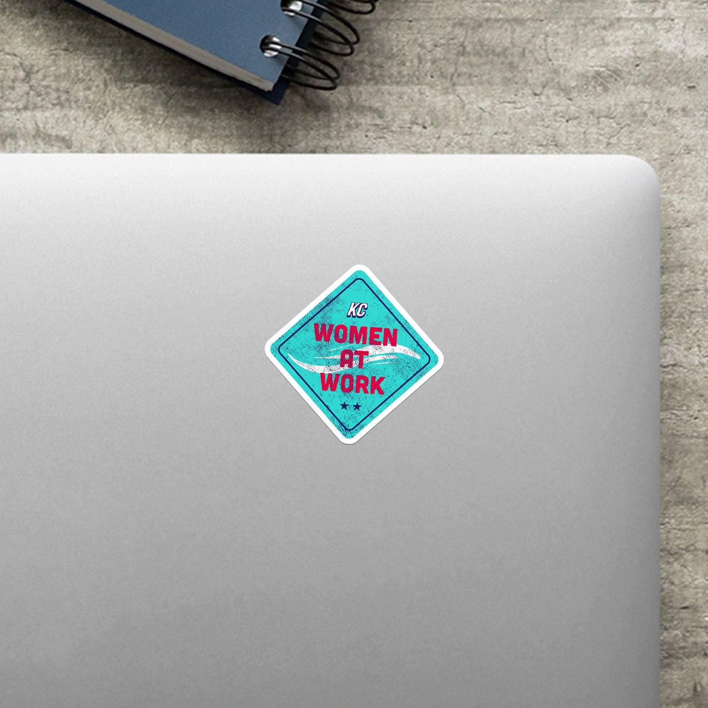 Women At Work Vinyl Sticker