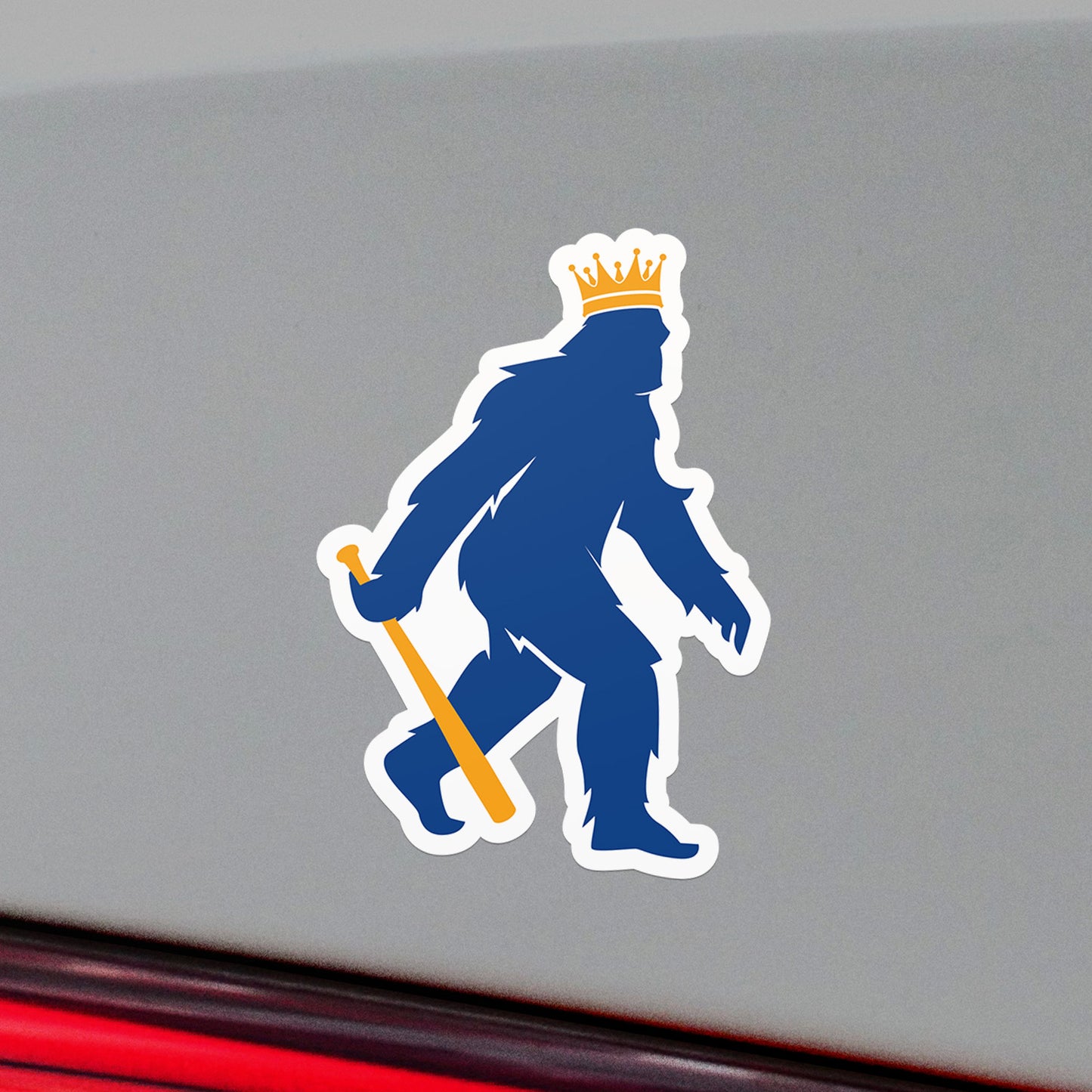 Crowned Pasquatch Vinyl Sticker