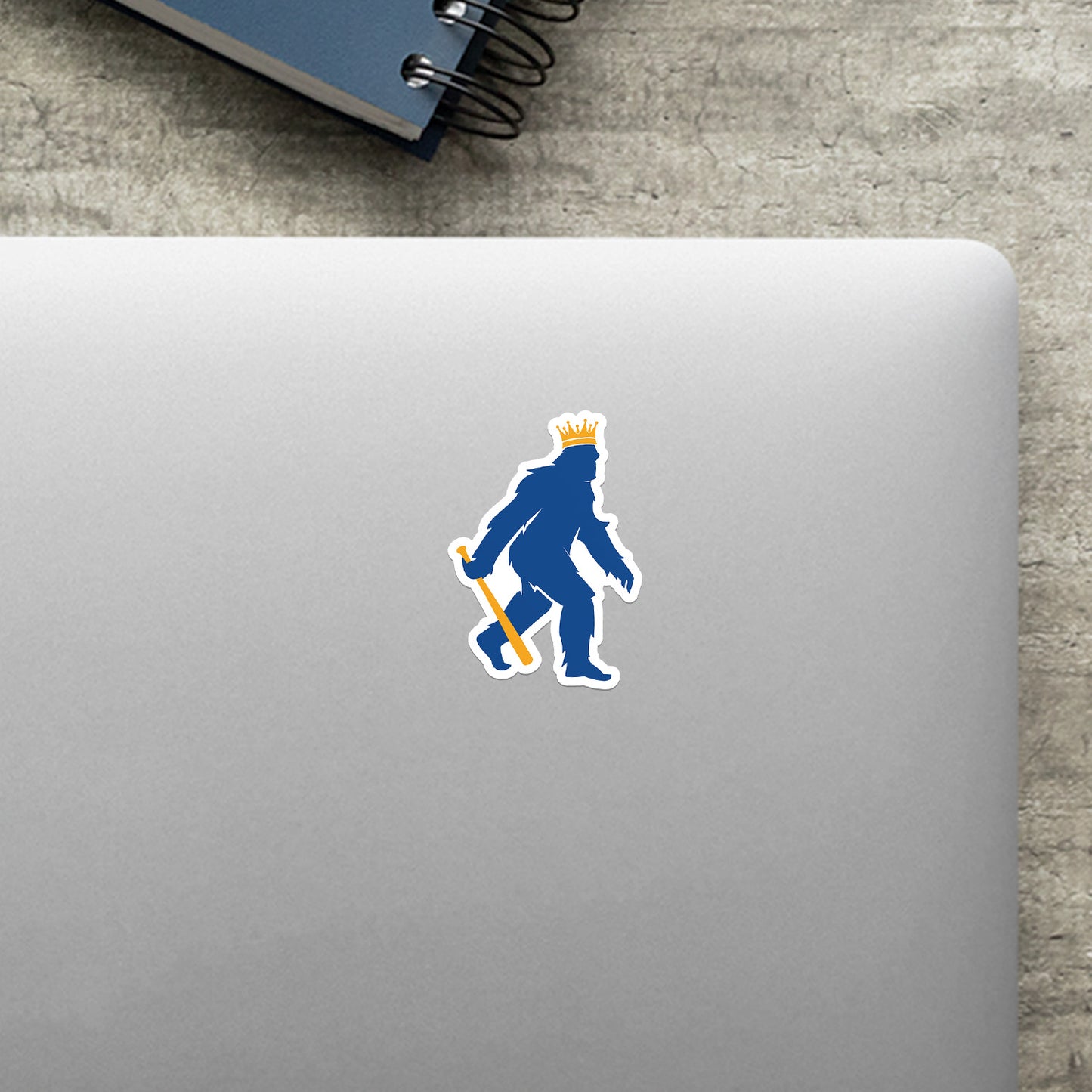 Crowned Pasquatch Vinyl Sticker