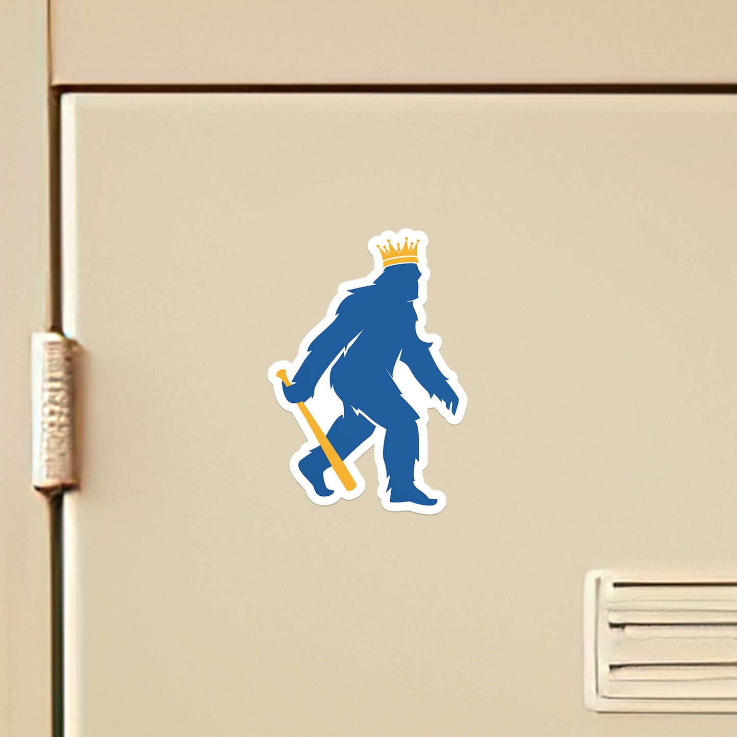 Crowned Pasquatch Vinyl Sticker