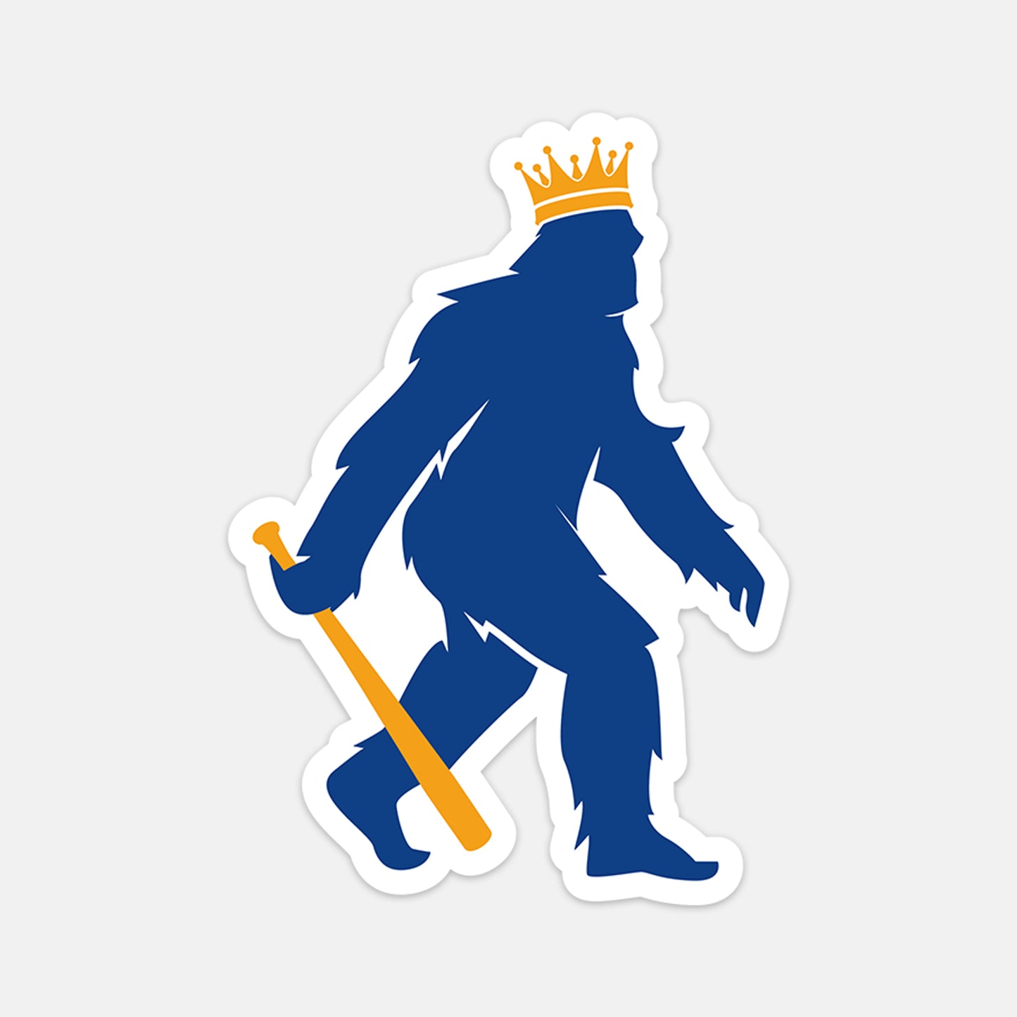 Crowned Pasquatch Vinyl Sticker