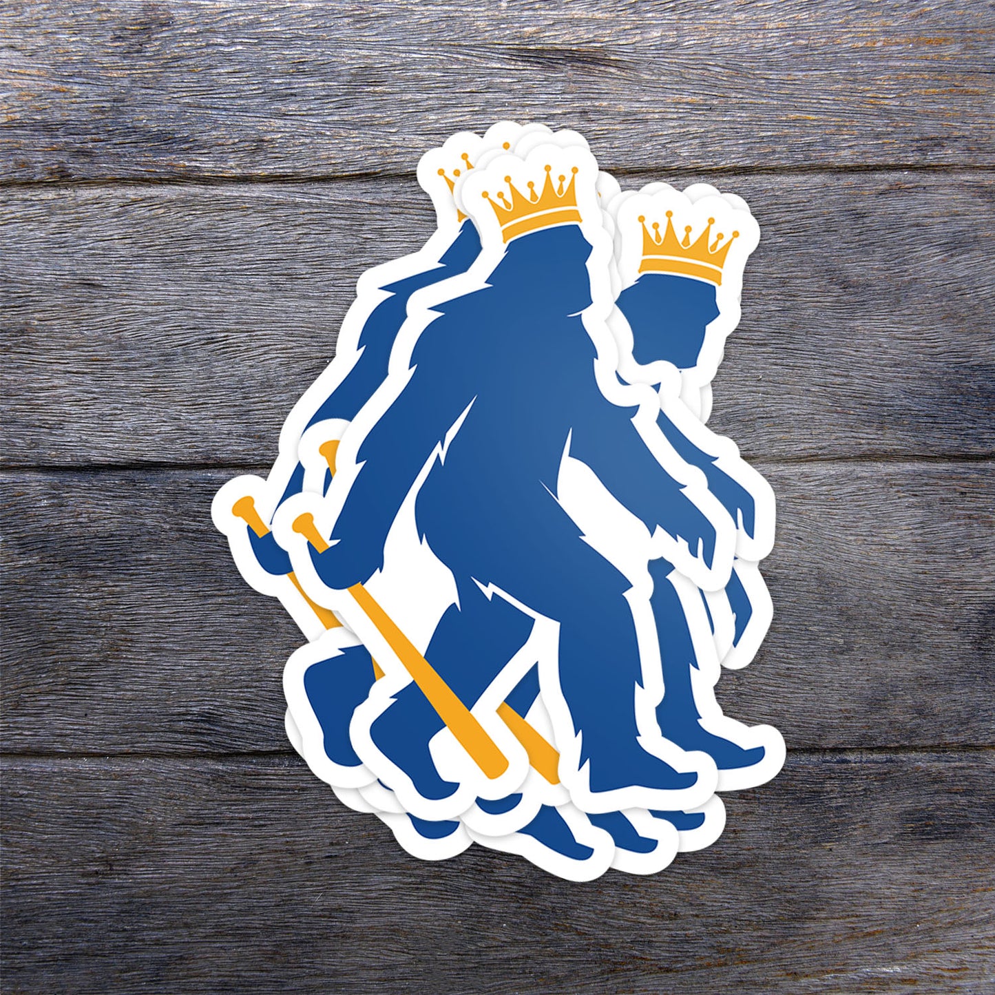 Crowned Pasquatch Vinyl Sticker