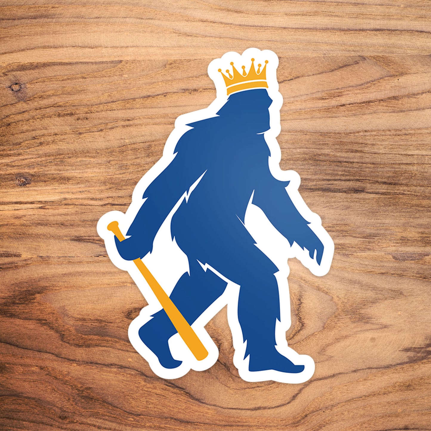 Crowned Pasquatch Vinyl Sticker
