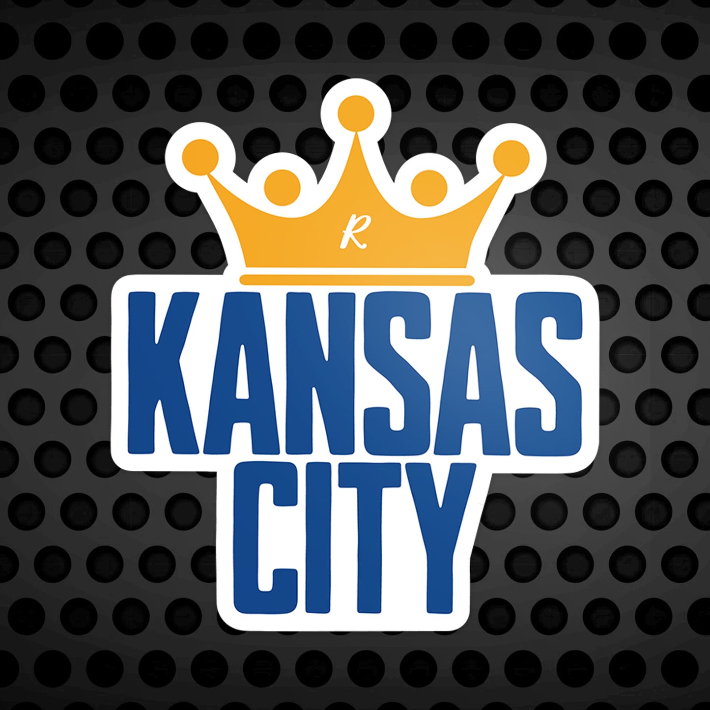 Jumbo KC Crown Vinyl Sticker