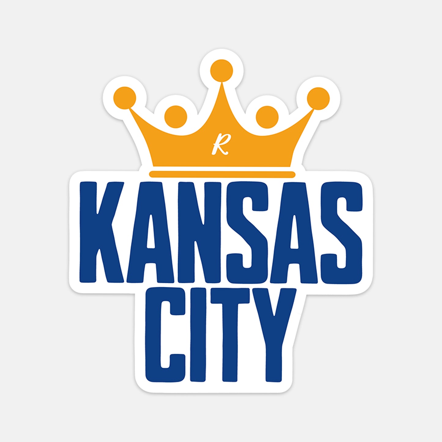 Jumbo KC Crown Vinyl Sticker