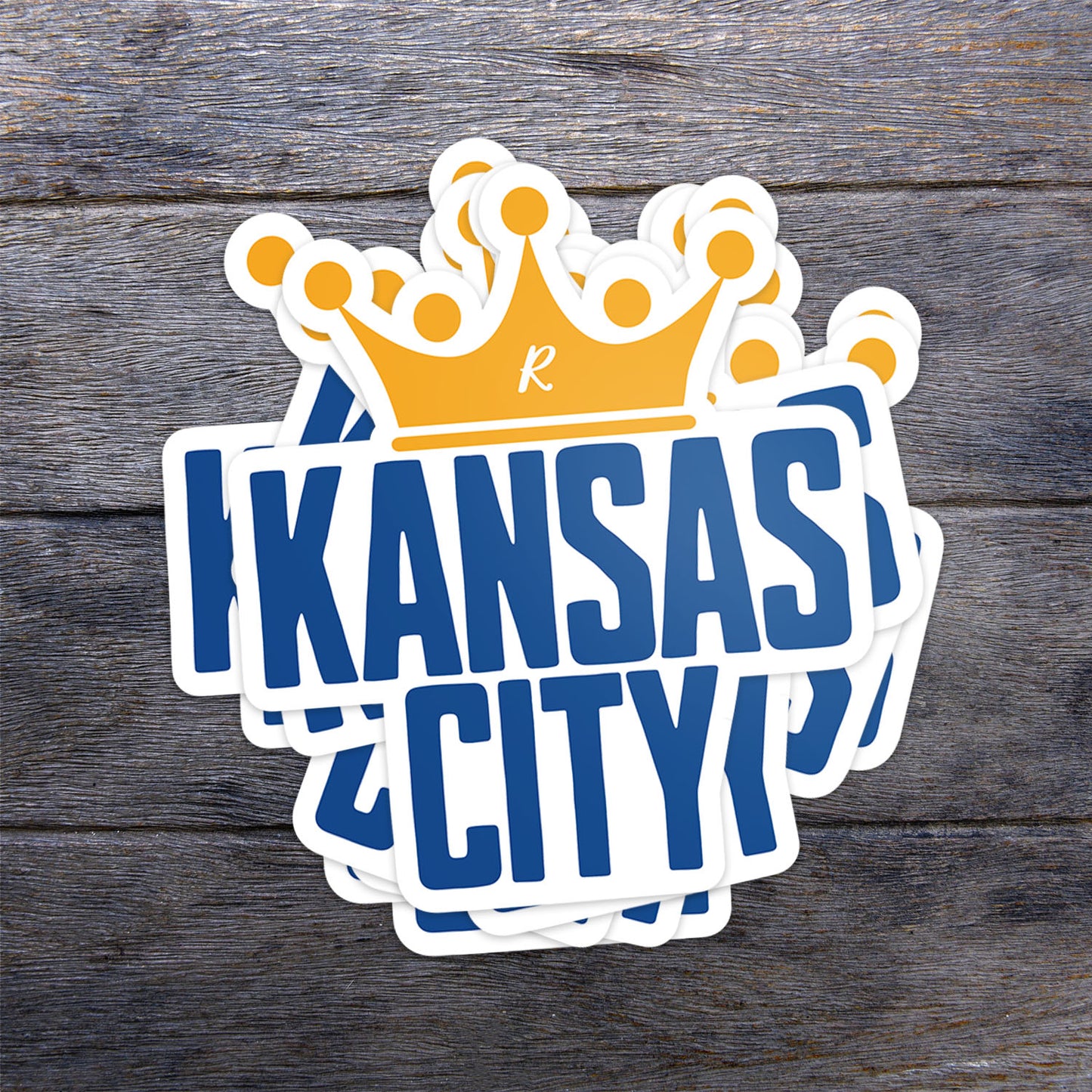 Jumbo KC Crown Vinyl Sticker