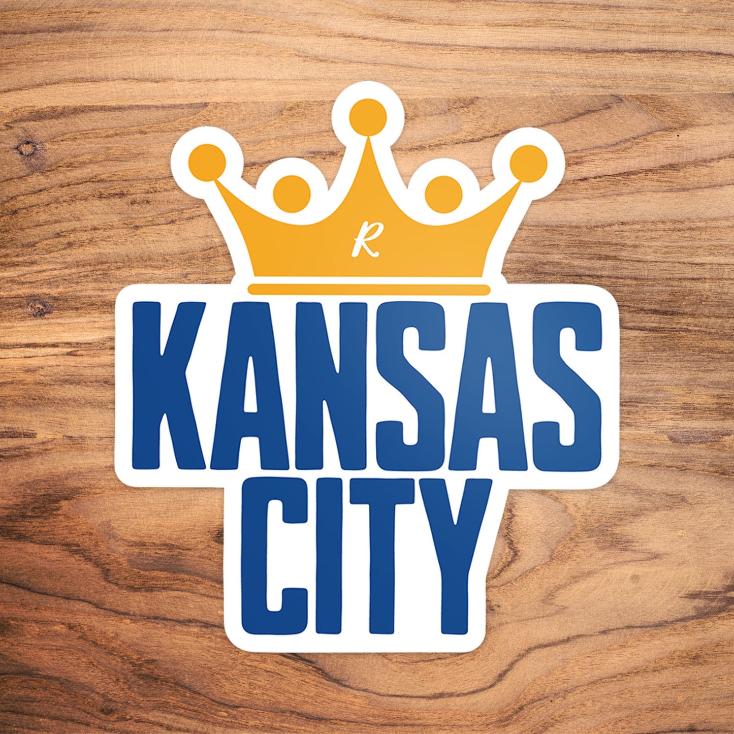 Jumbo KC Crown Vinyl Sticker