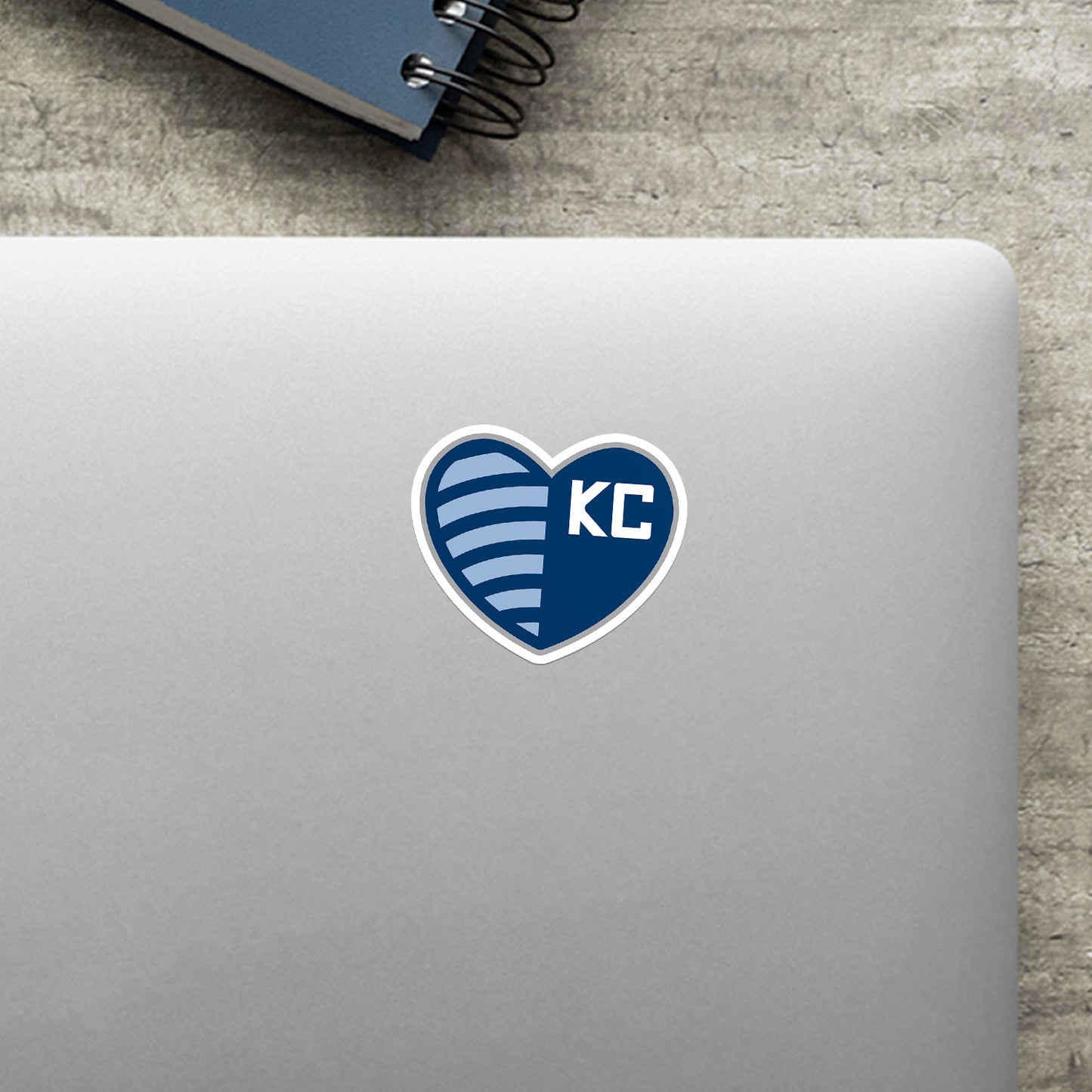 Heart Shield Vinyl Sticker