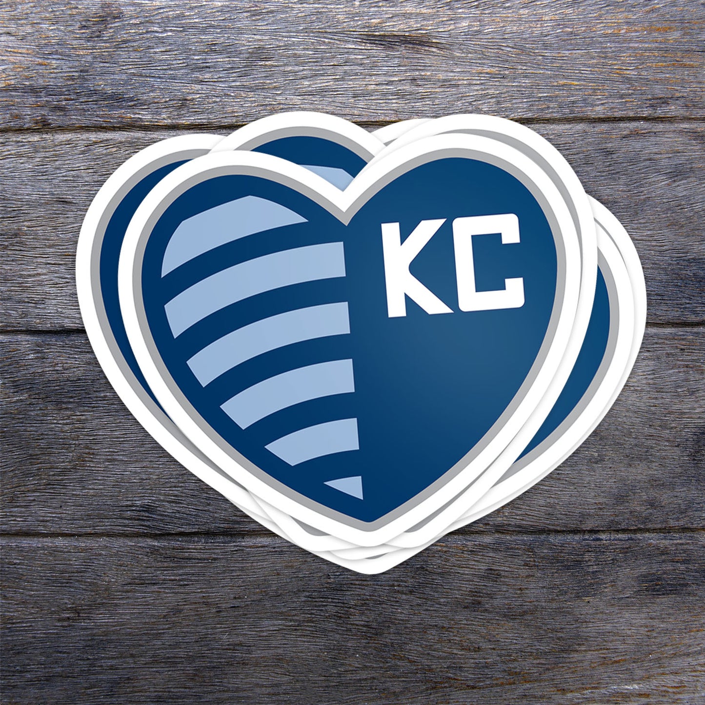 Heart Shield Vinyl Sticker