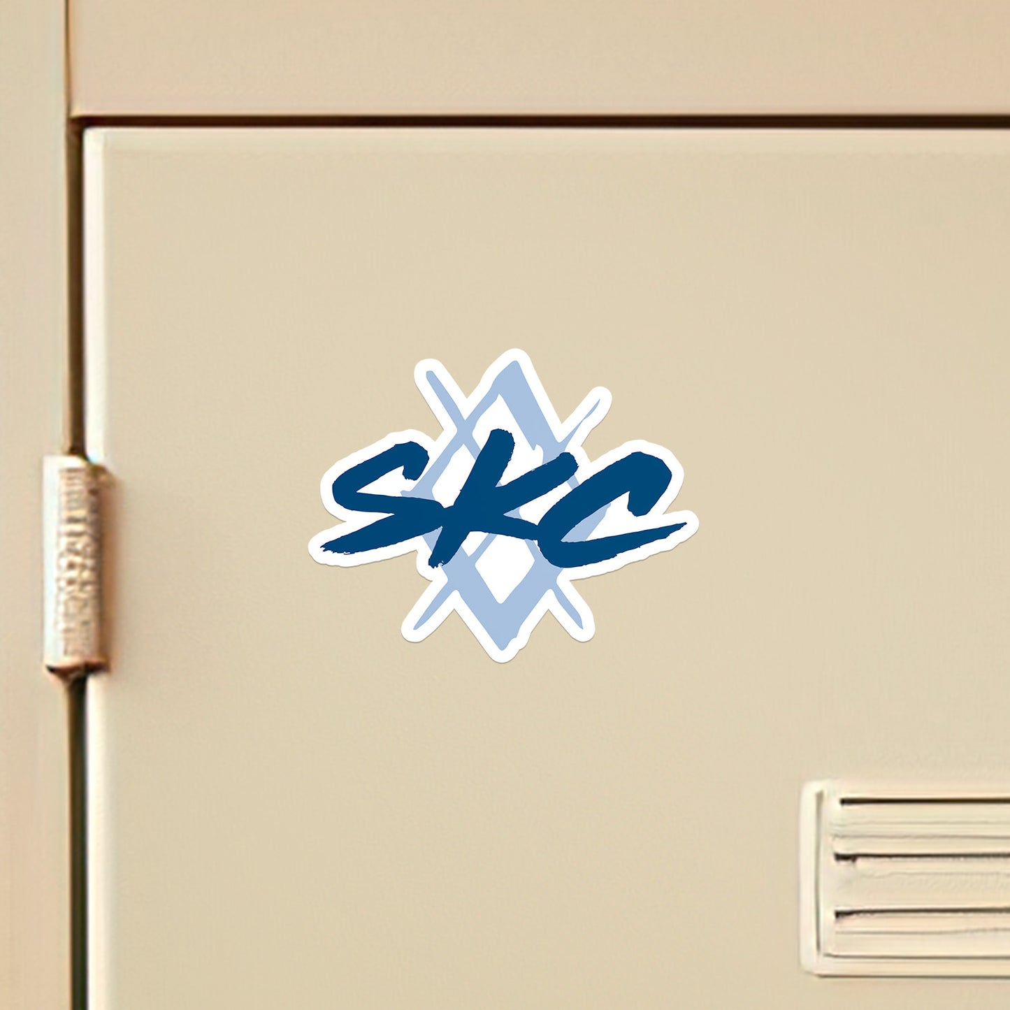 Painted SKC Diamond Vinyl Sticker